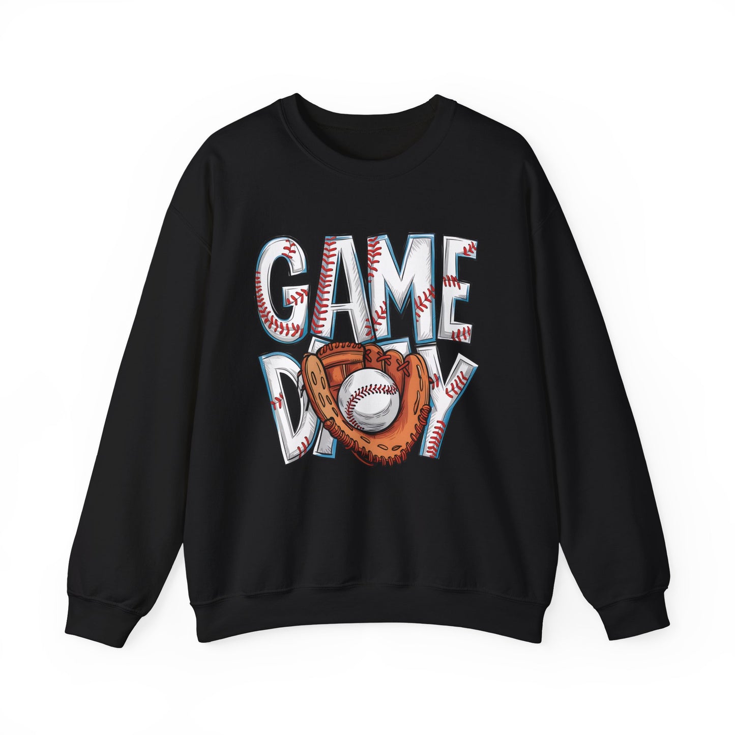 Baseball Game Day Heavy Blend™ Crewneck Sweatshirt