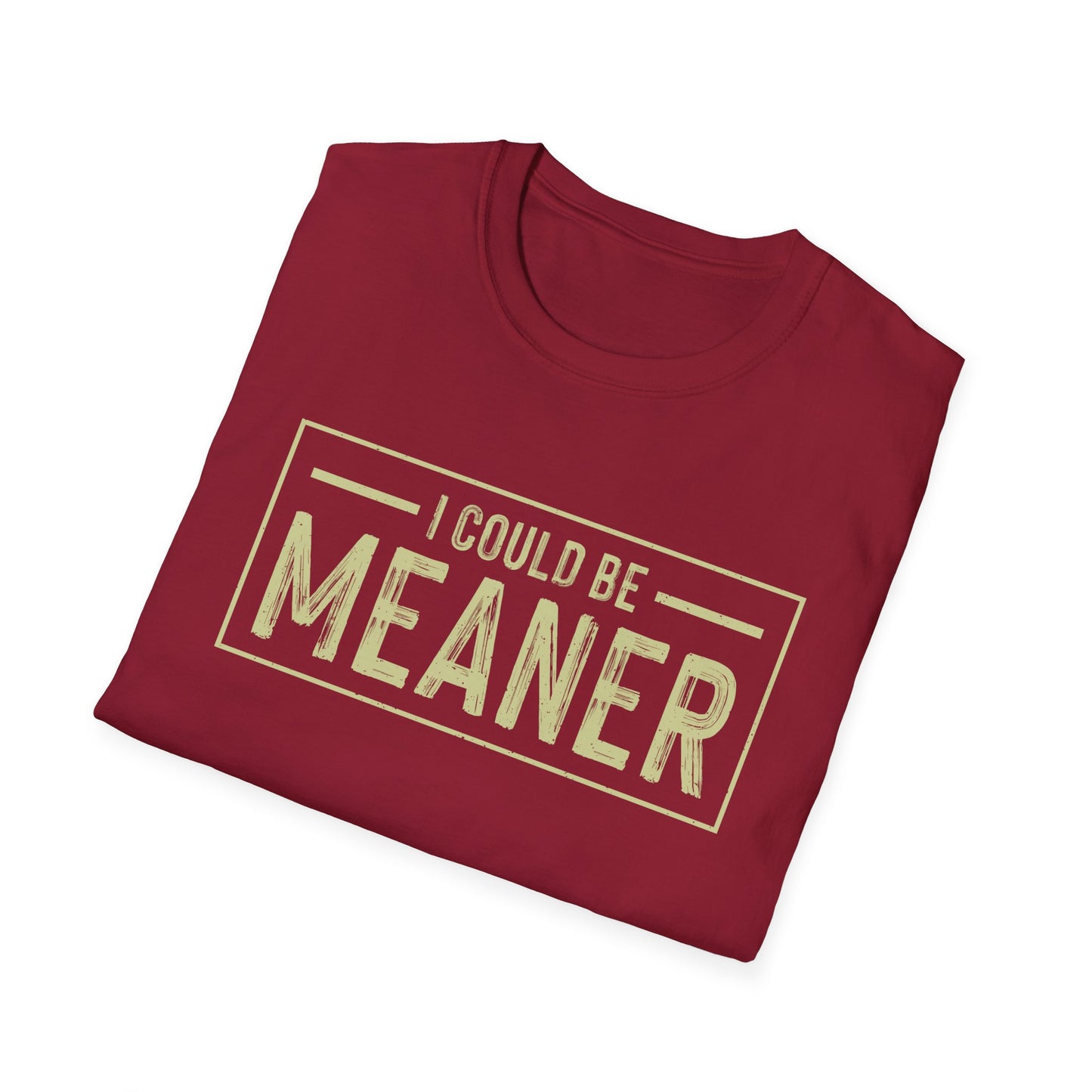 I Could Be Meaner Softstyle T-Shirt