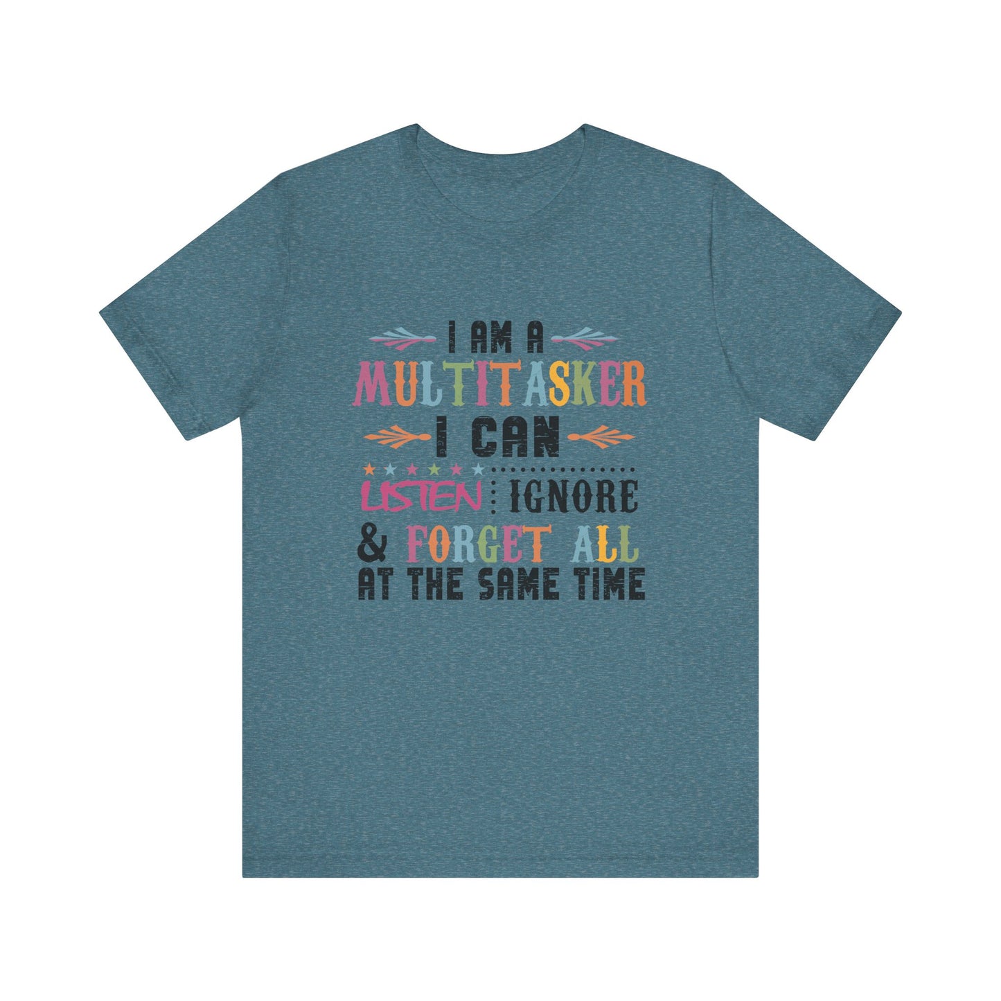 I Am A Multitasker Jersey Short Sleeve Tee