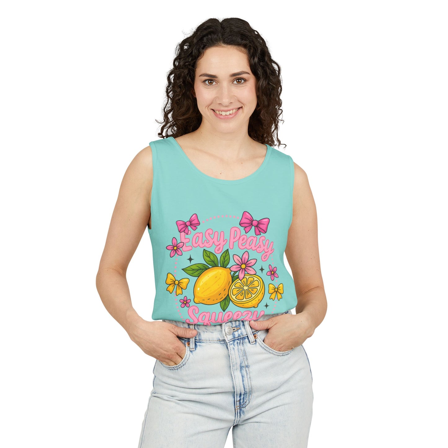 Easy Peasy Garment-Dyed Tank Top