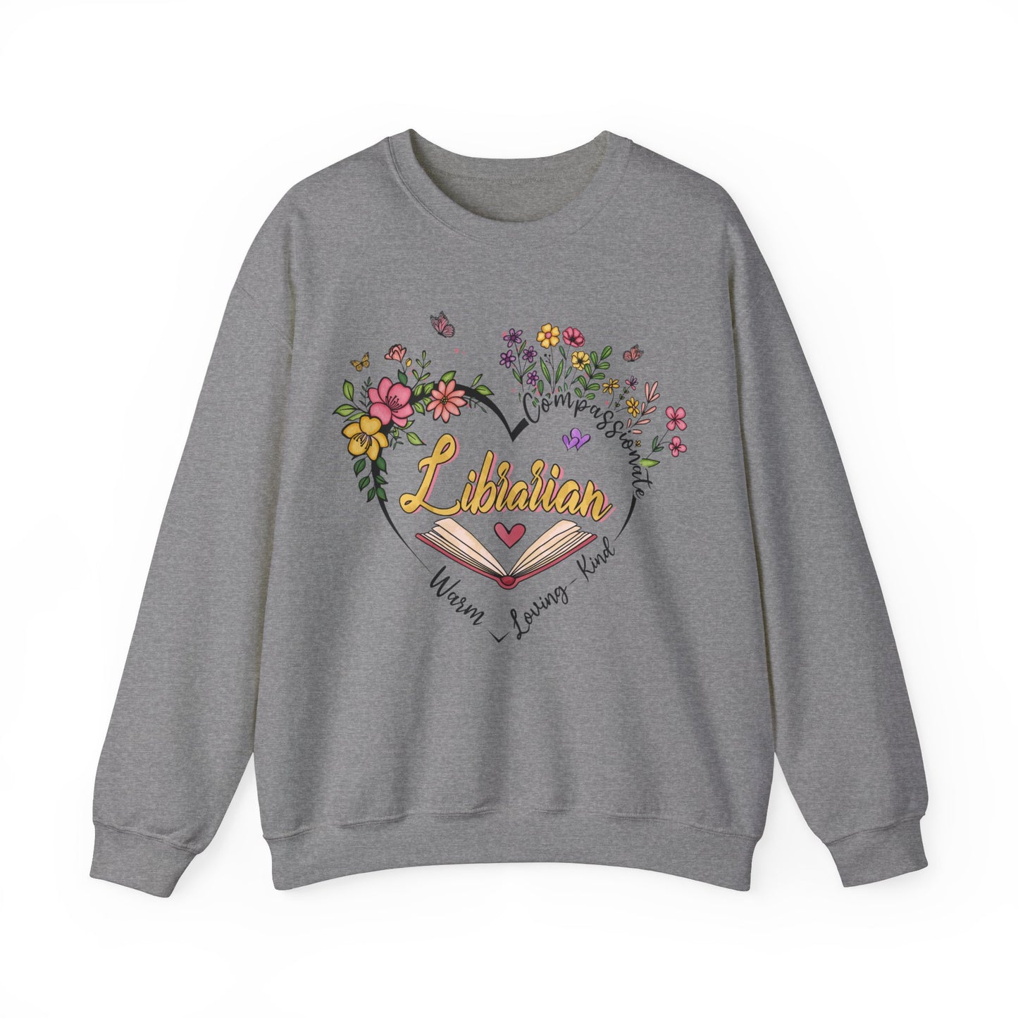 Librarian Heavy Blend™ Crewneck Sweatshirt