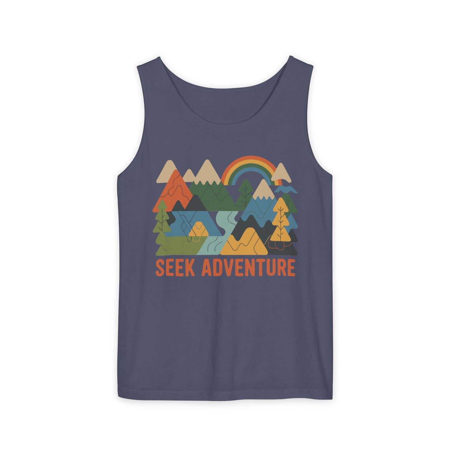 Seek Adventure Garment-Dyed Tank Top