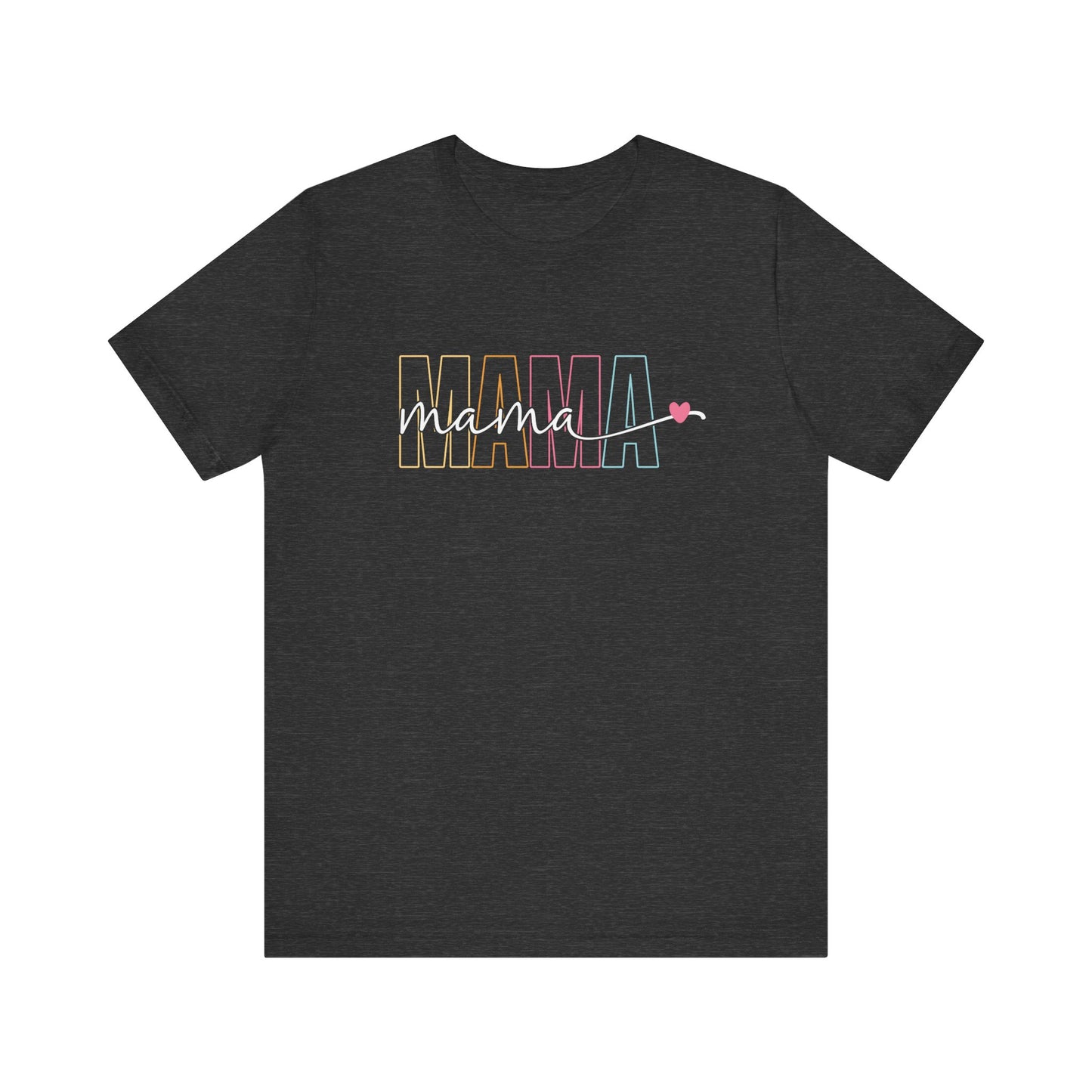 Mama 🖤 Jersey Short Sleeve Tee