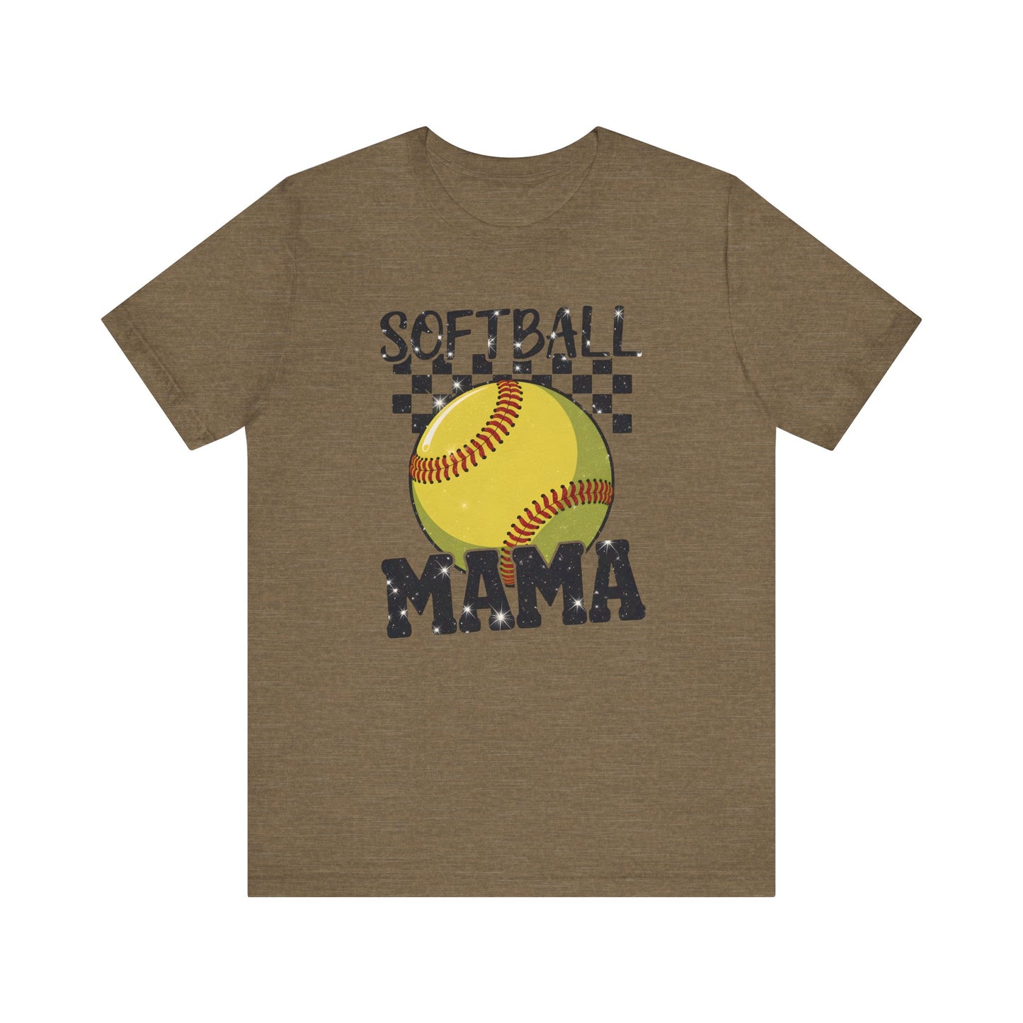 Softball Mama Jersey Short Sleeve Tee