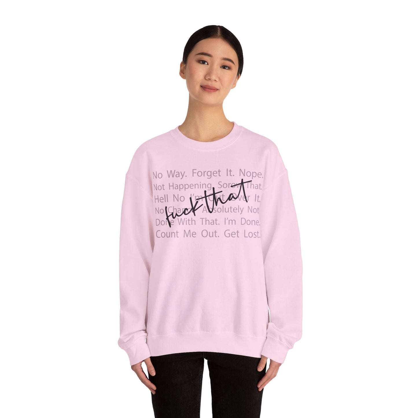 F That Heavy Blend™ Crewneck Sweatshirt