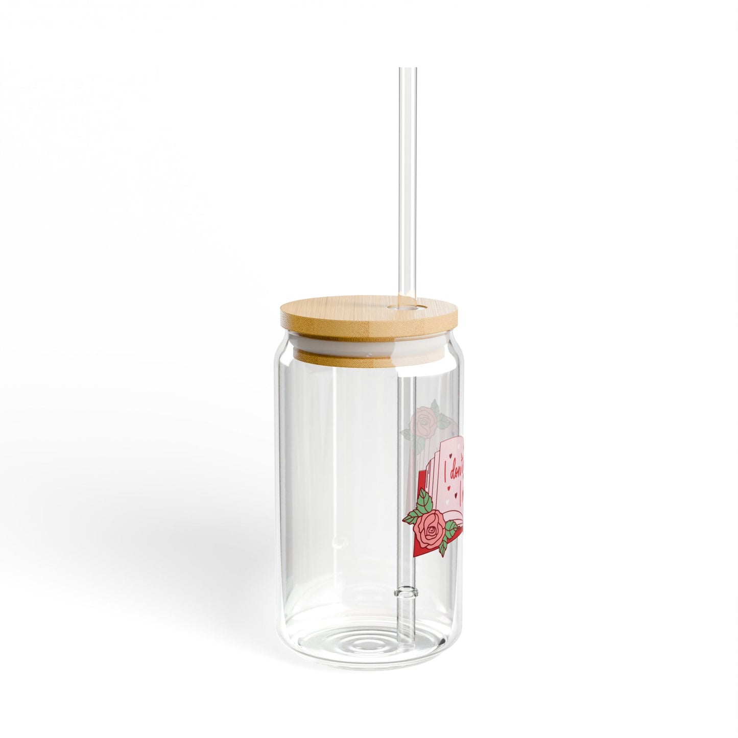I Don’t Watch I Read Sipper Glass, 16oz