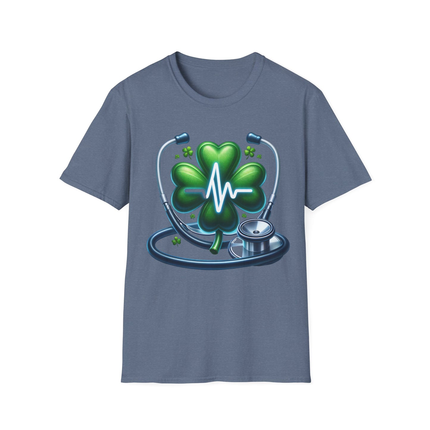 Stethoscope Clover Softstyle T-Shirt