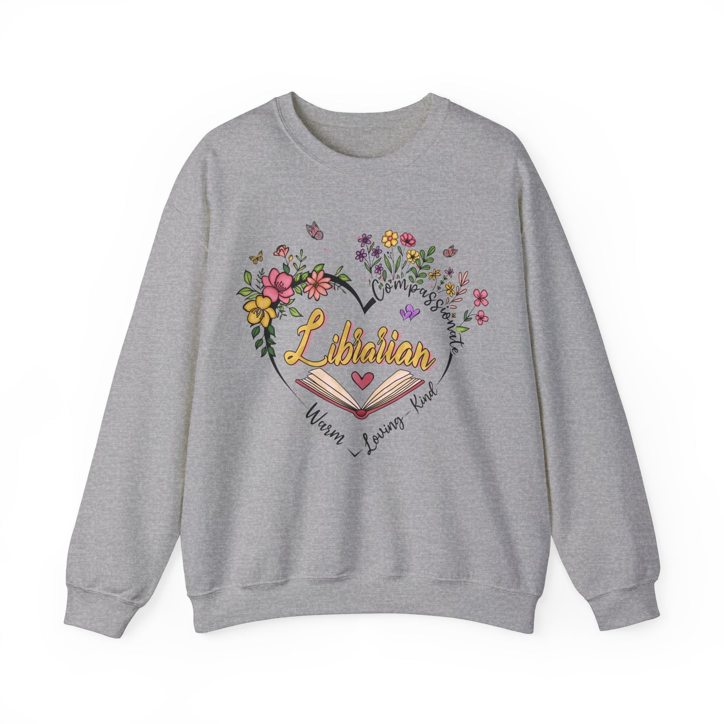 Librarian Heavy Blend™ Crewneck Sweatshirt