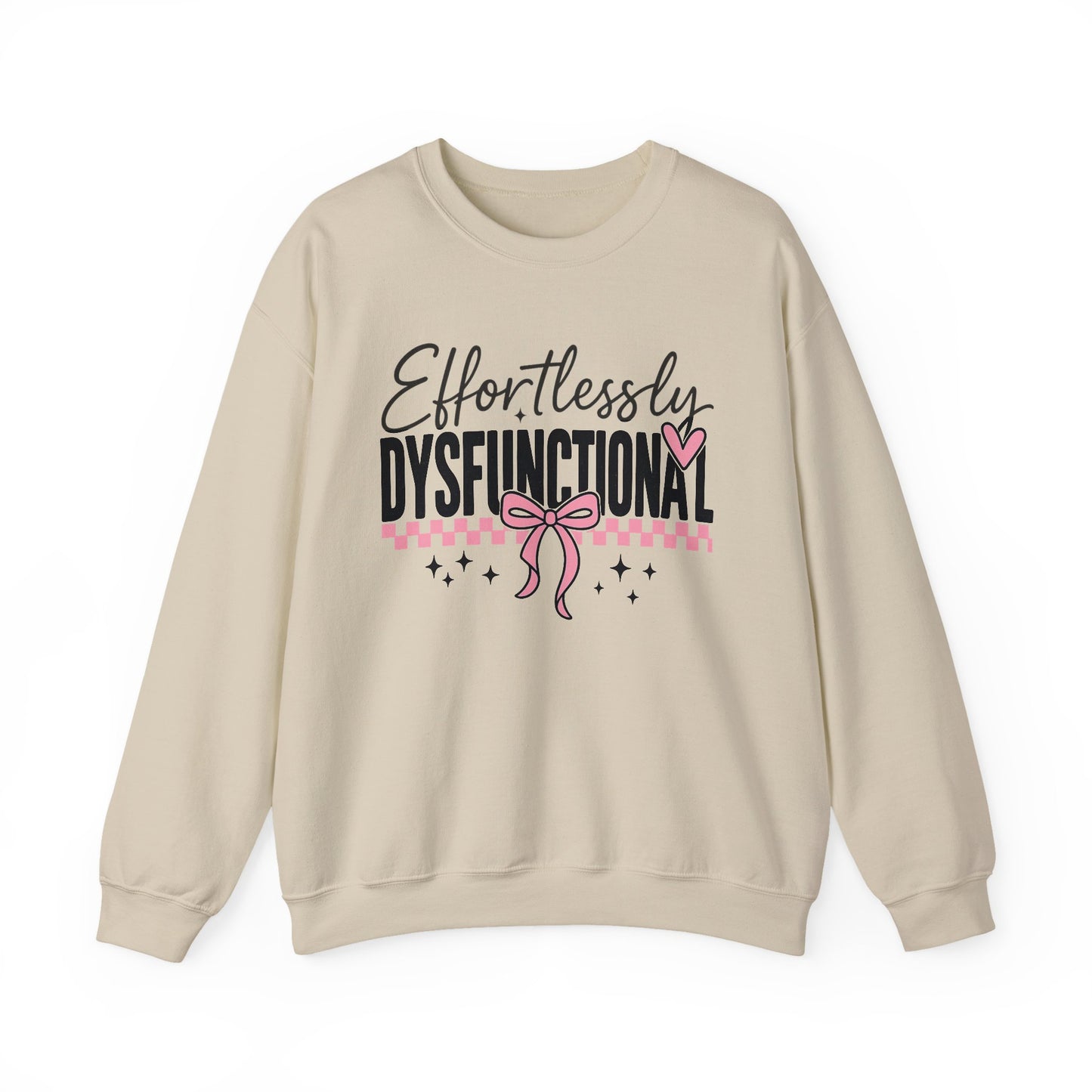 Effortlessly Dysfunctional Heavy Blend™ Crewneck Sweatshirt