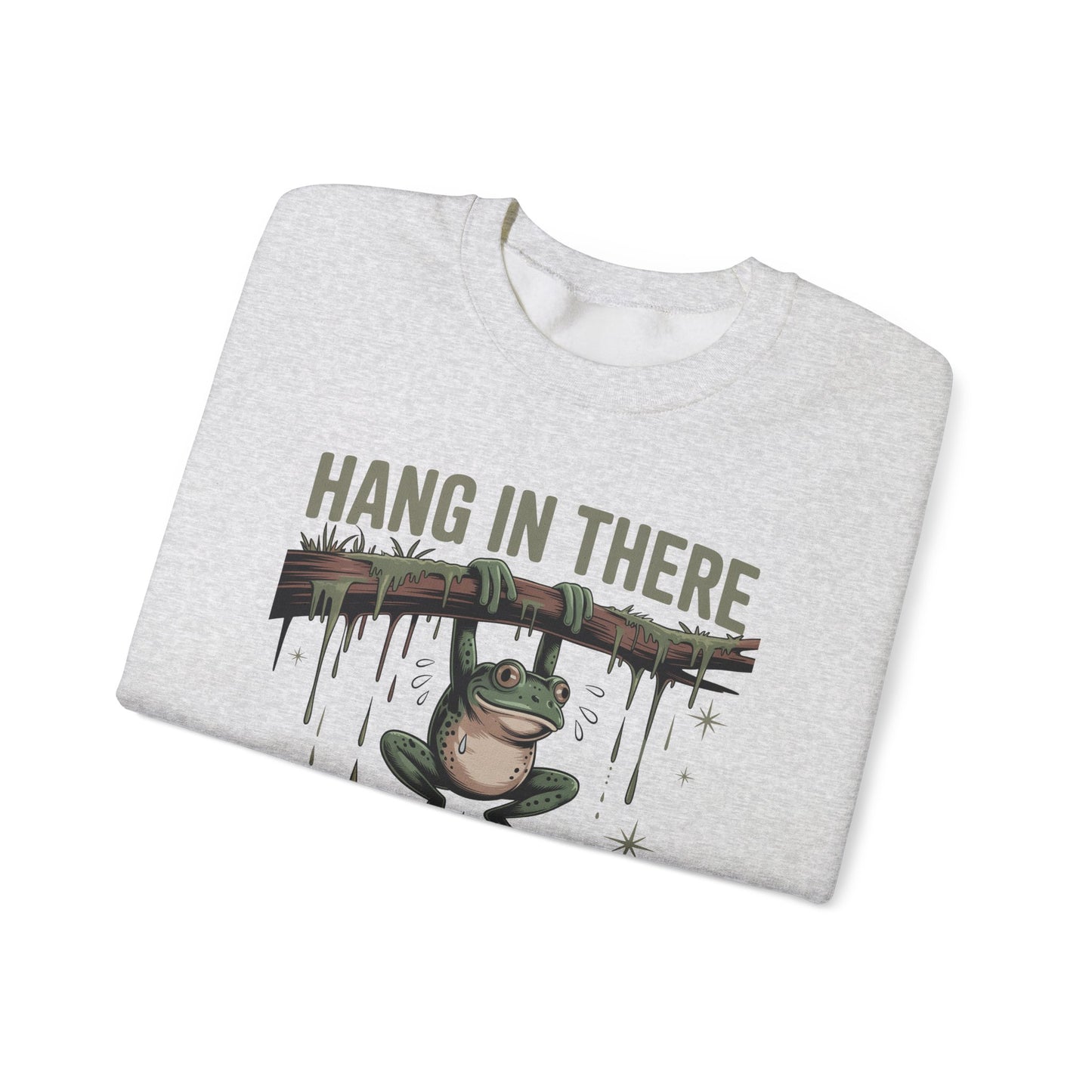 Hang In There Heavy Blend™ Crewneck Sweatshirt