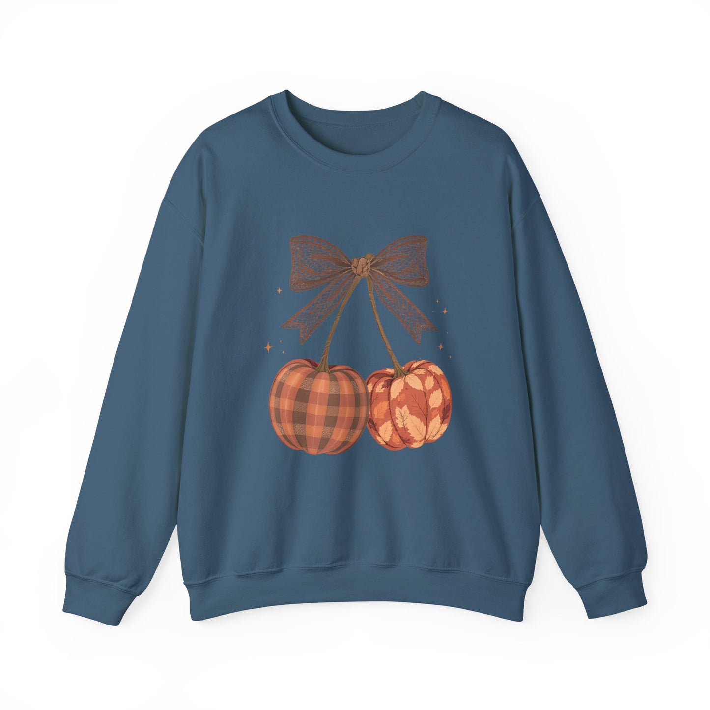 Preppy Cherry Pumpkins Heavy Blend™ Crewneck Sweatshirt