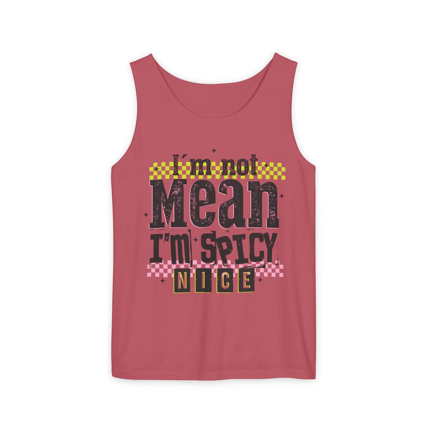 Spicy Nice Garment-Dyed Tank Top