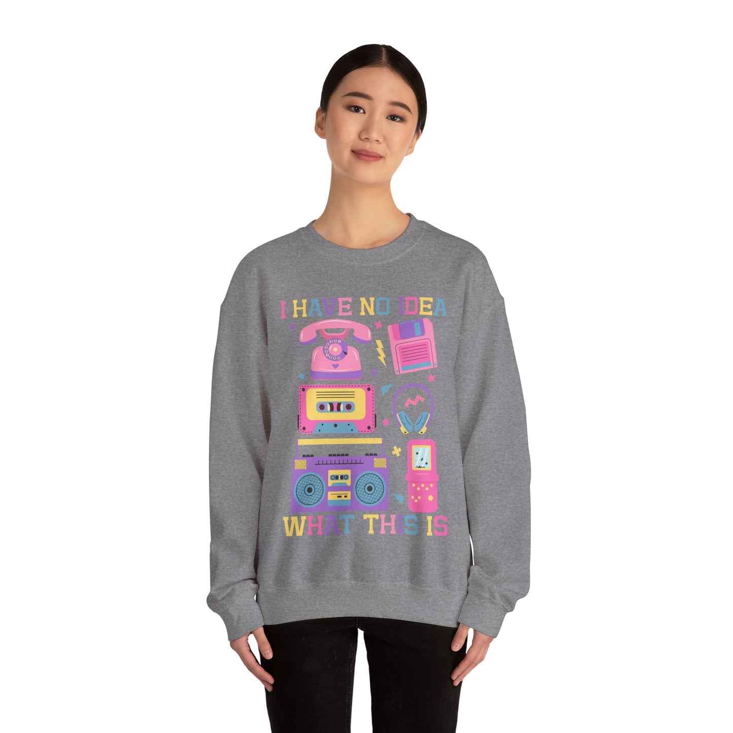 I Have No Idea What This Is Heavy Blend™ Crewneck Sweatshirt