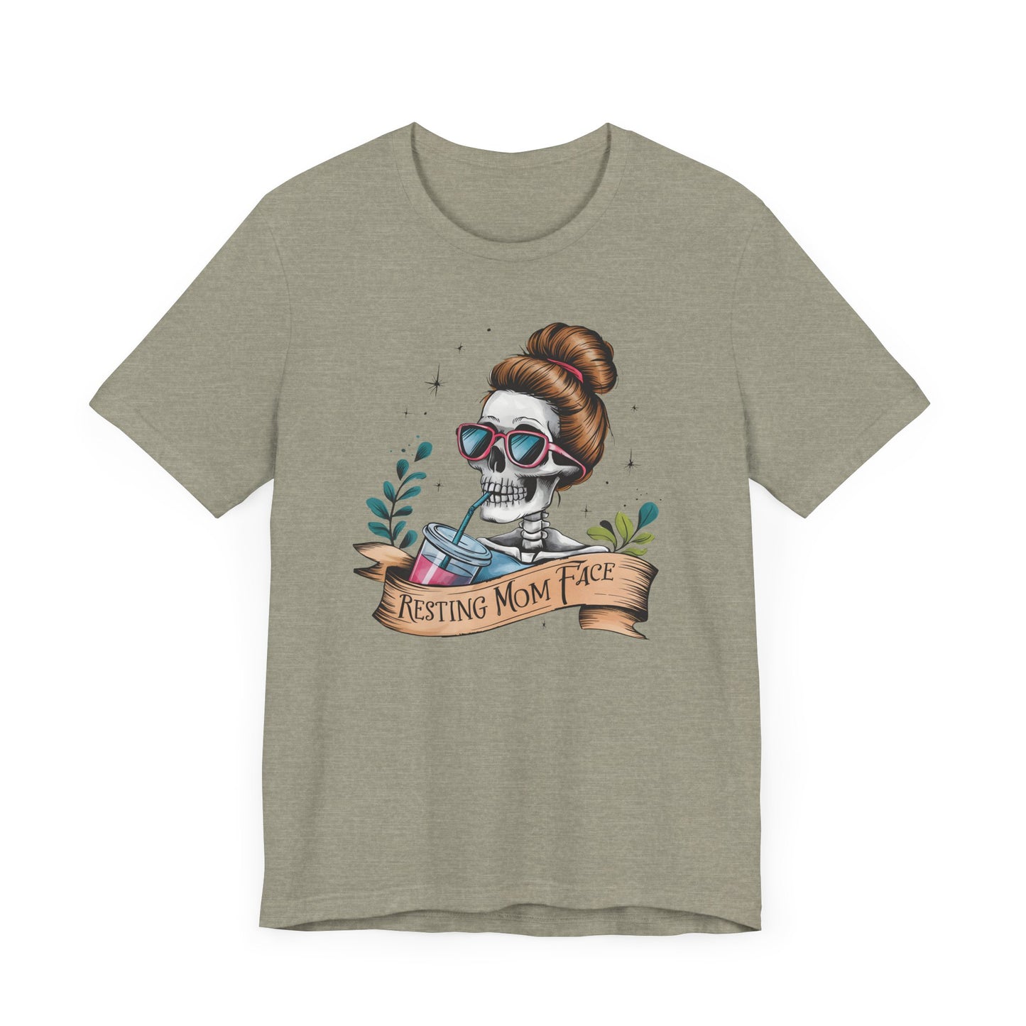 Resting Mom Face Jersey Short Sleeve Tee