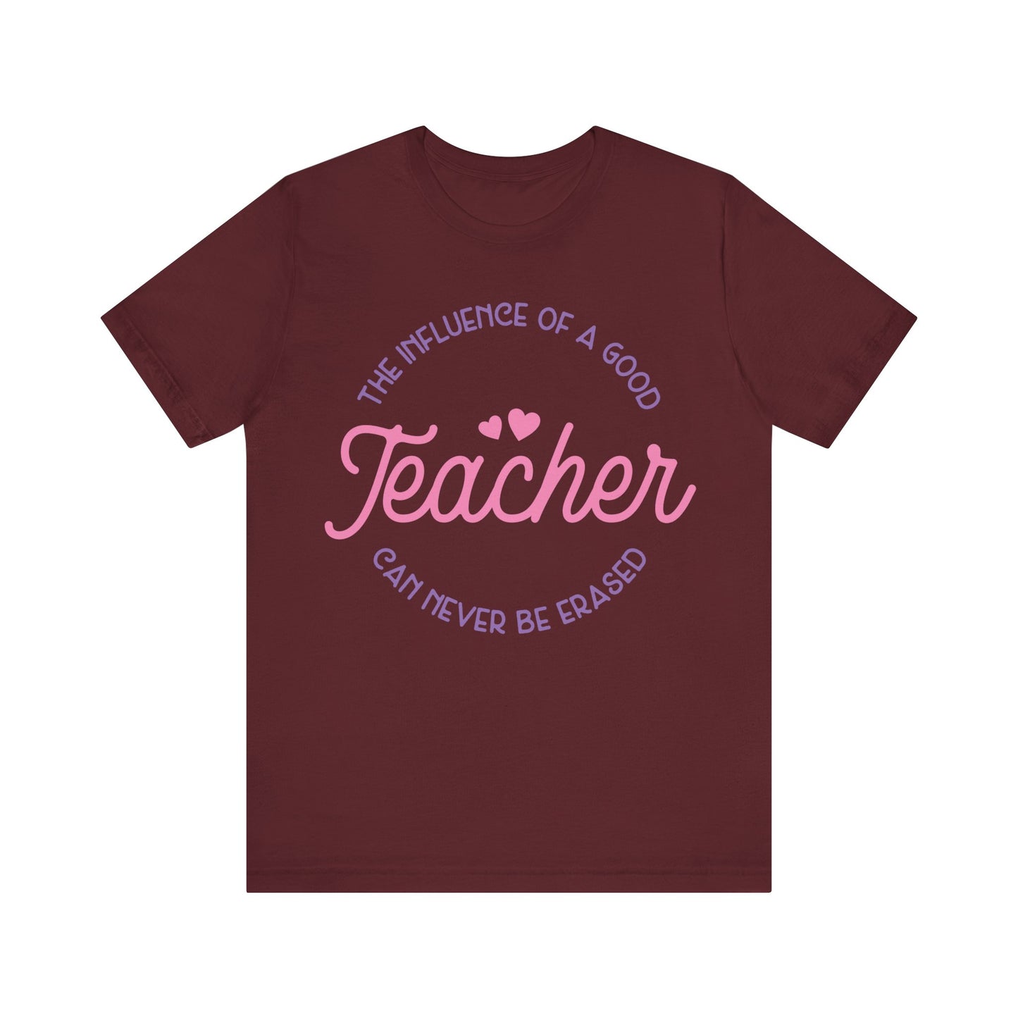 Influence Of A Good Teacher Jersey Short Sleeve Tee