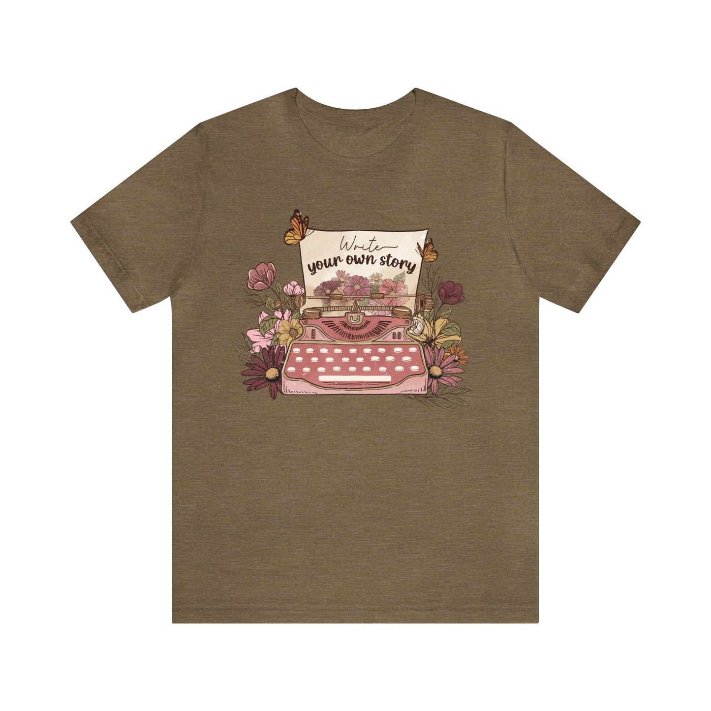 Write Your Own Story Jersey Short Sleeve Tee