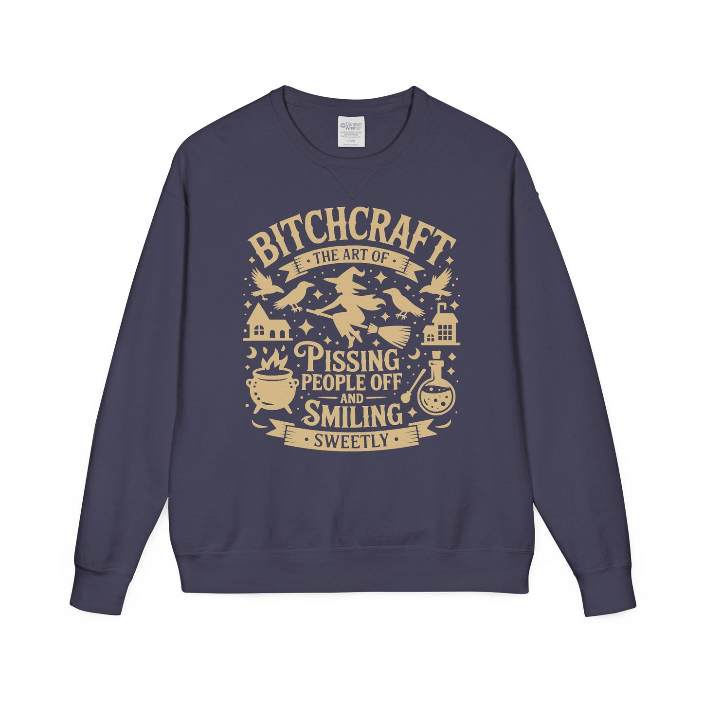 Bitchcraft ComfortWash® Garment Dyed Crewneck Sweatshirt