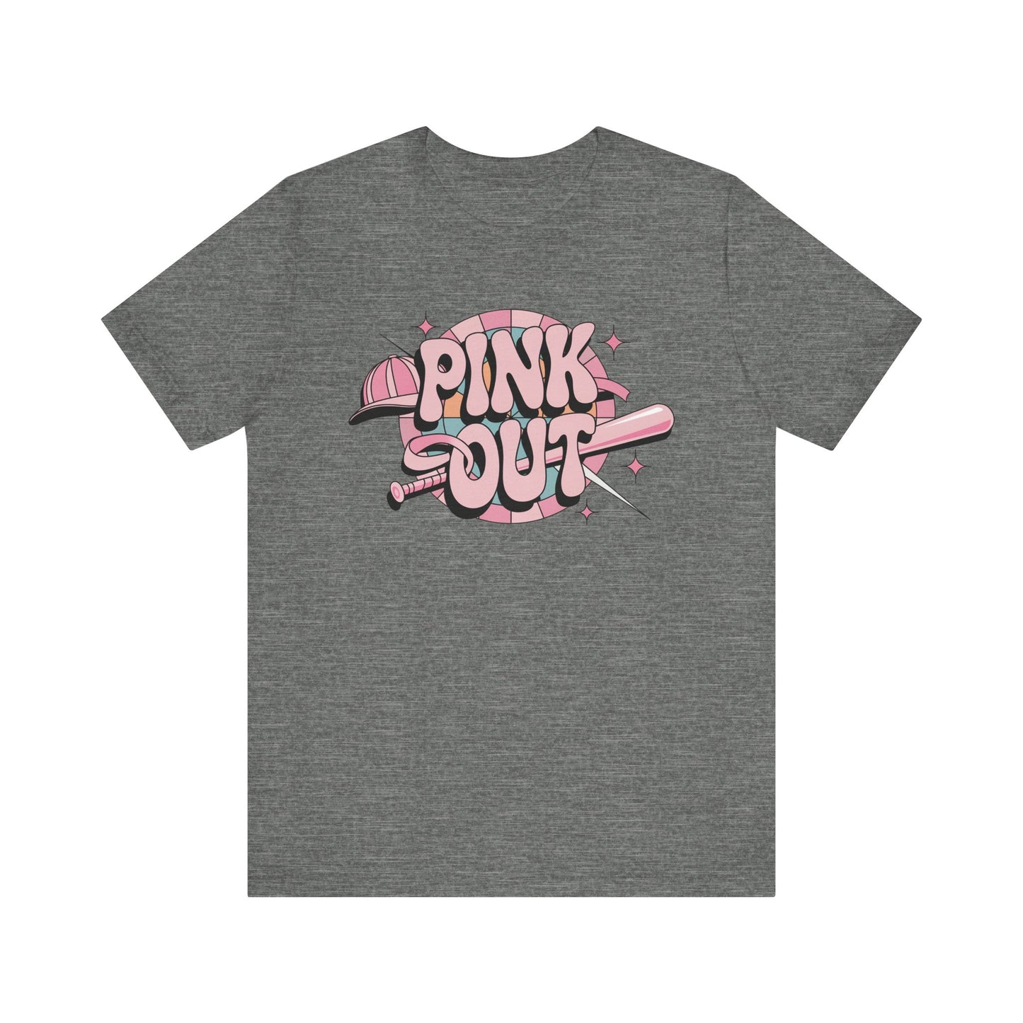 Baseball Pink Out Jersey Short Sleeve Tee