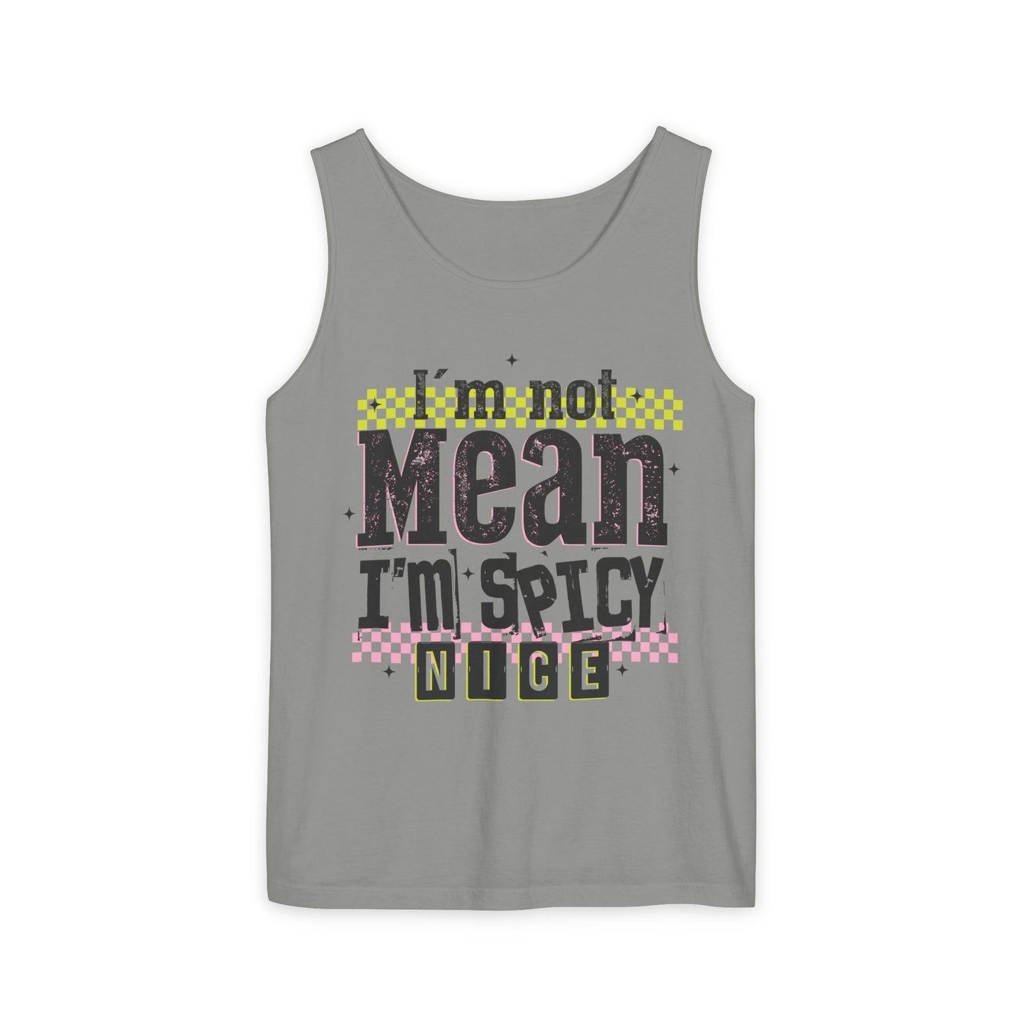 Spicy Nice Garment-Dyed Tank Top
