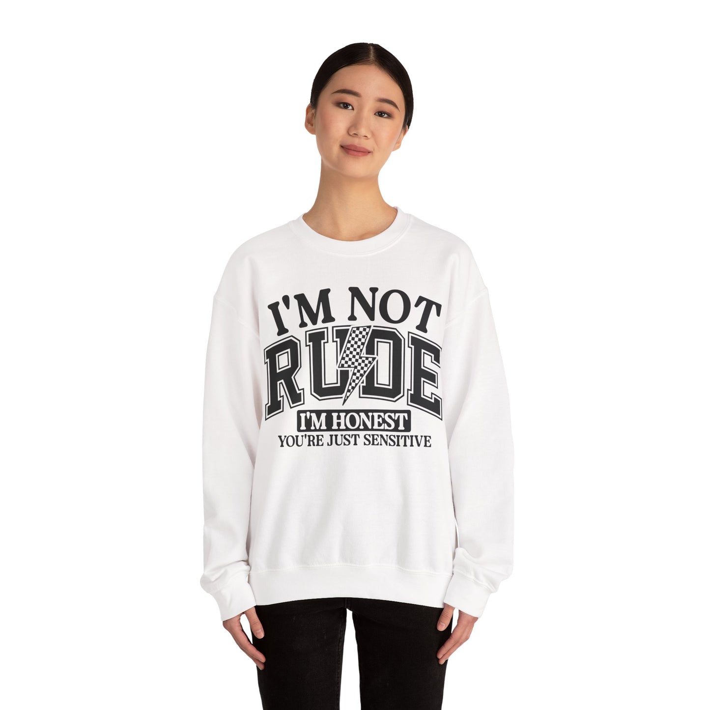 Im Not Rude Heavy Blend™ Crewneck Sweatshirt