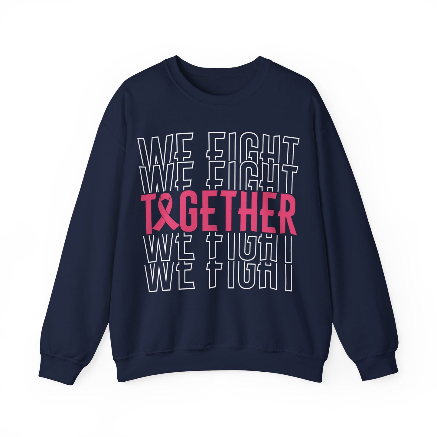 we Fight Together Heavy Blend™ Crewneck Sweatshirt