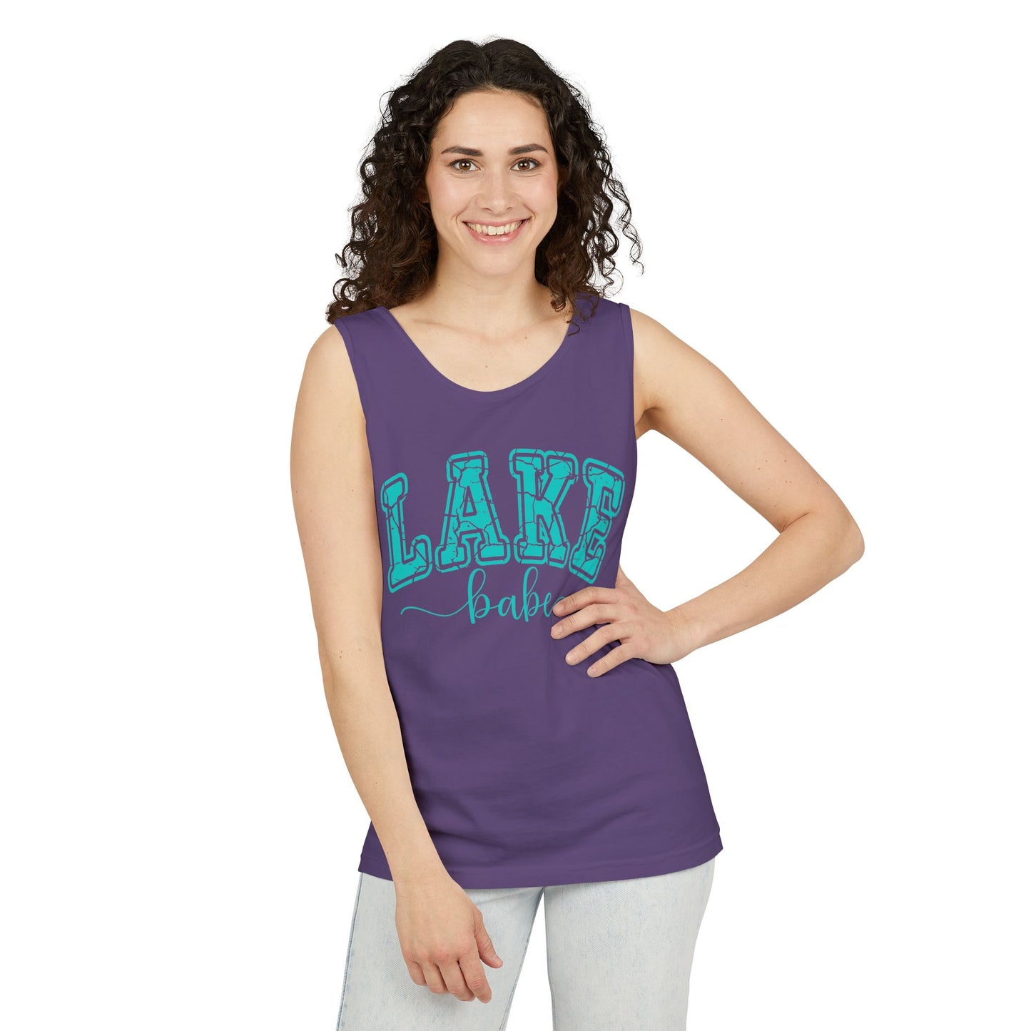 Lake Babe Garment-Dyed Tank Top