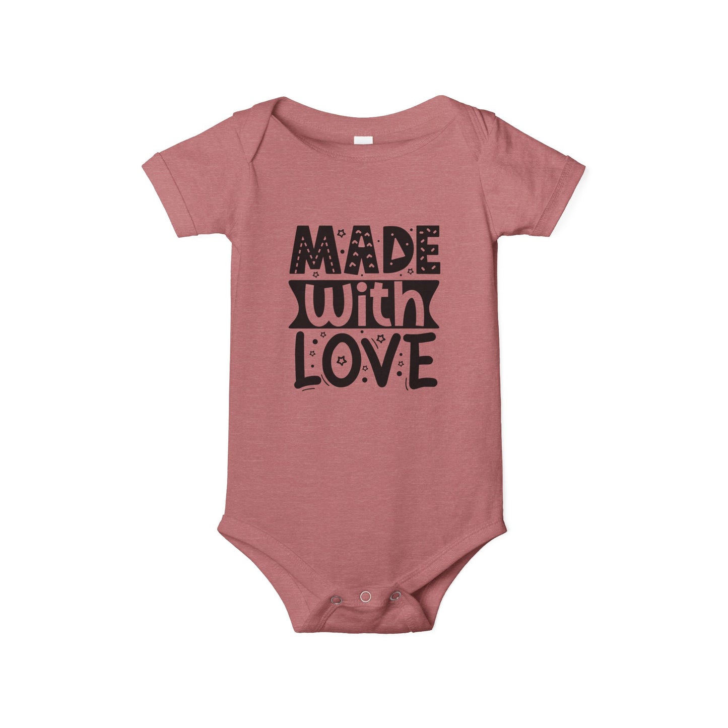 Made With Love Infant Jersey One Piece