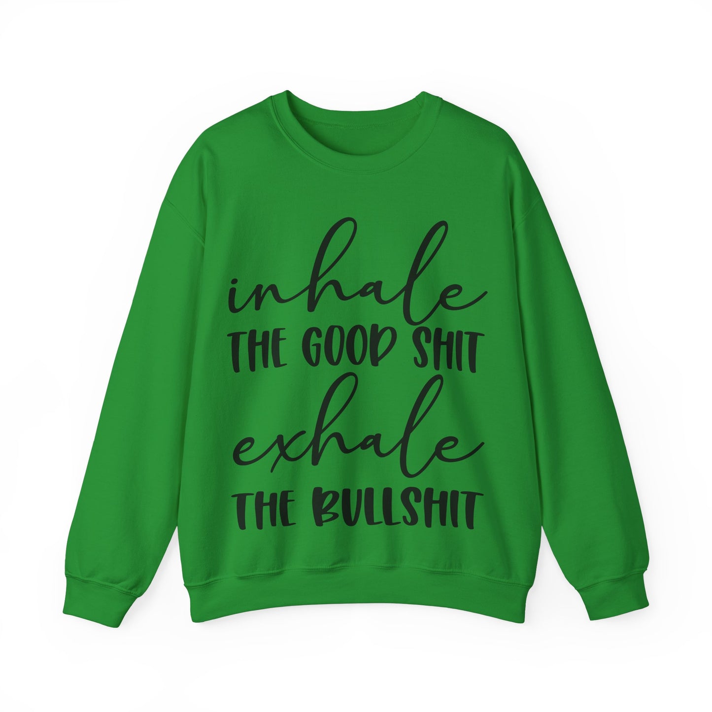 Inhale Exhale Heavy Blend™ Crewneck Sweatshirt