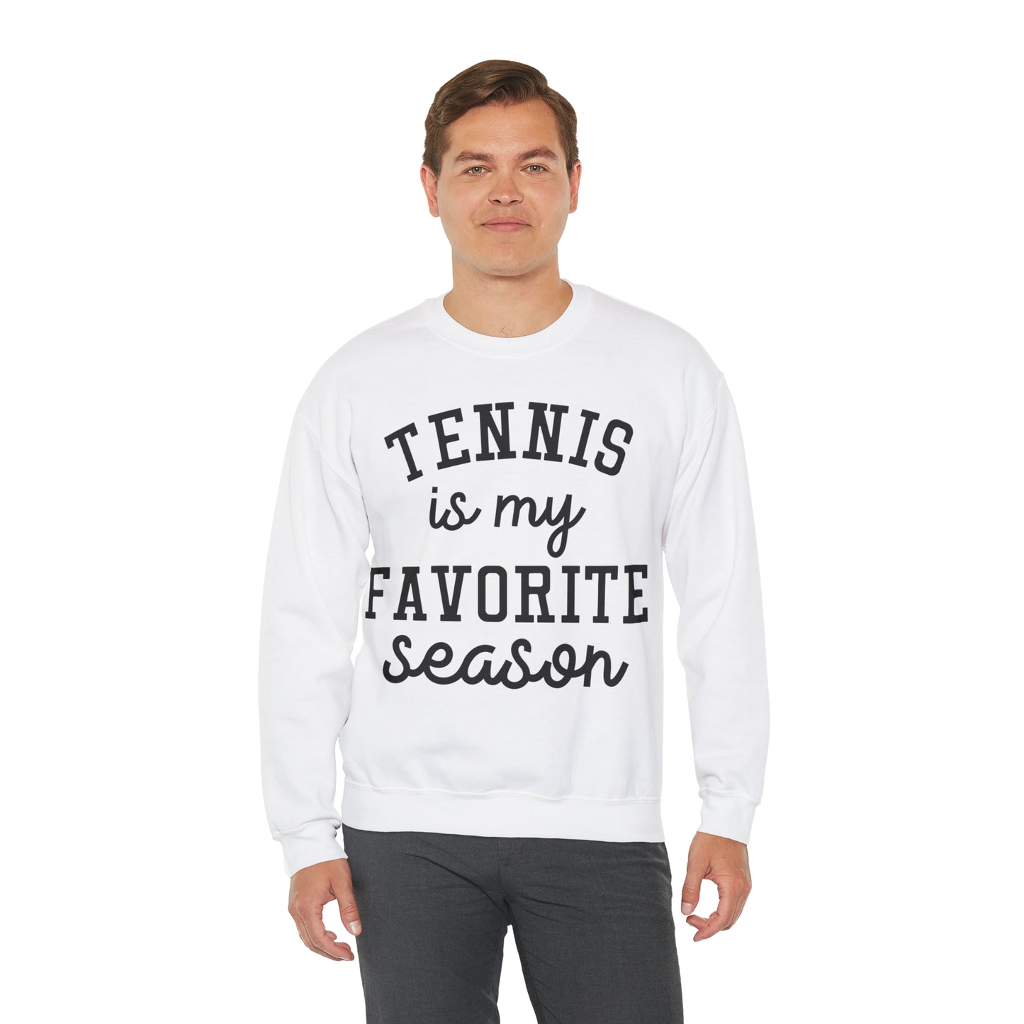 Tennis Season Heavy Blend™ Crewneck Sweatshirt