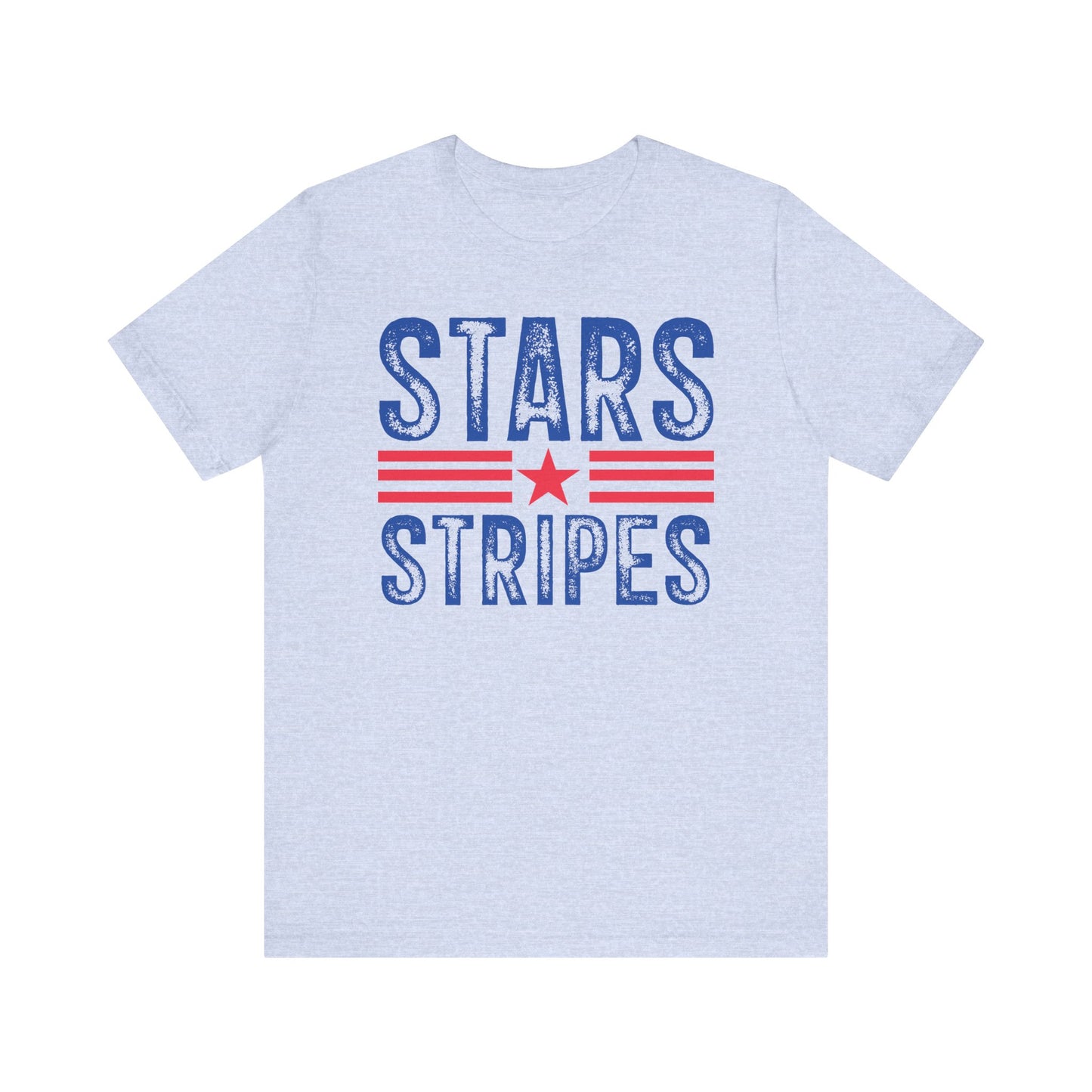 Stars Stripes Jersey Short Sleeve Tee