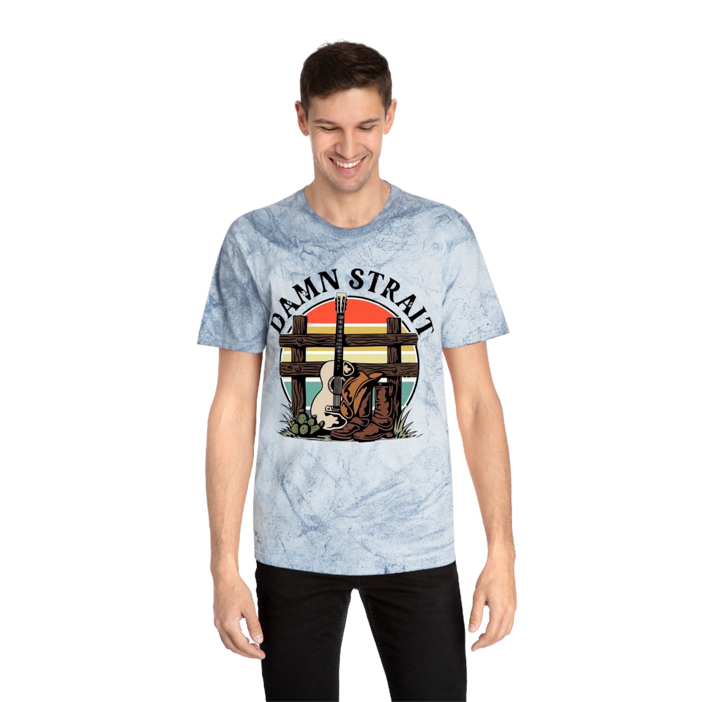 Damn Strait Unisex Color Blast T-Shirt