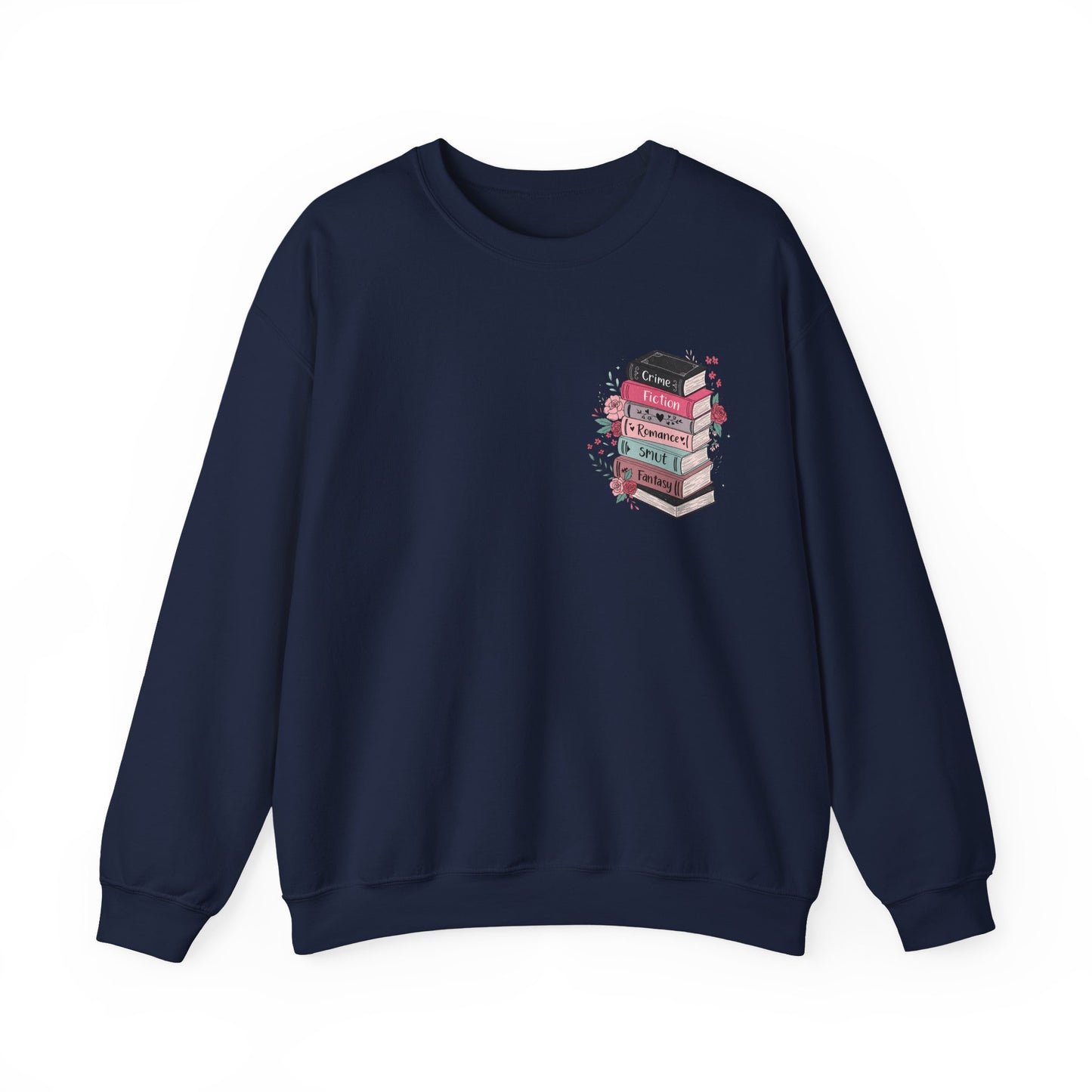 The Stack of Books Heavy Blend™ Crewneck Sweatshirt