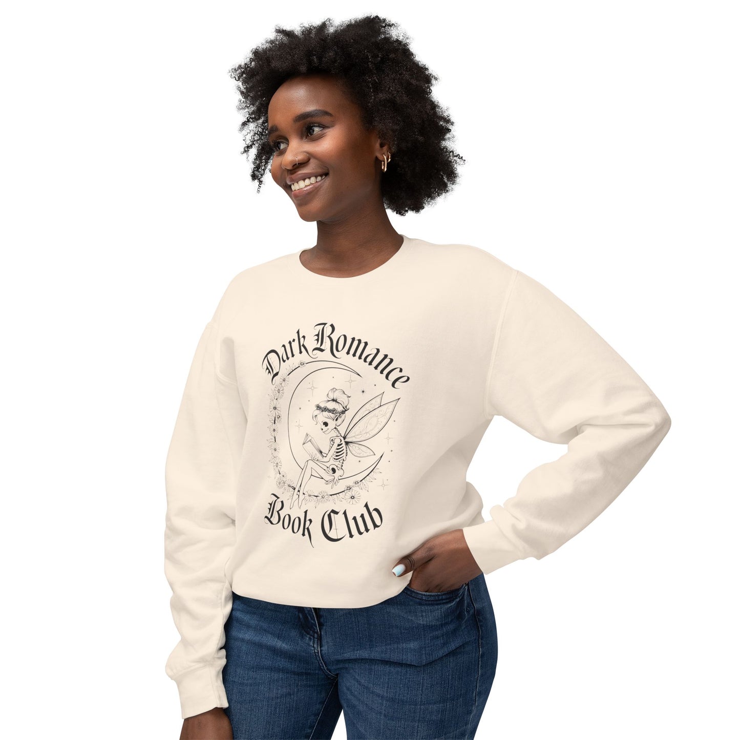 Dark Romance Book Club Lightweight Crewneck Sweatshirt
