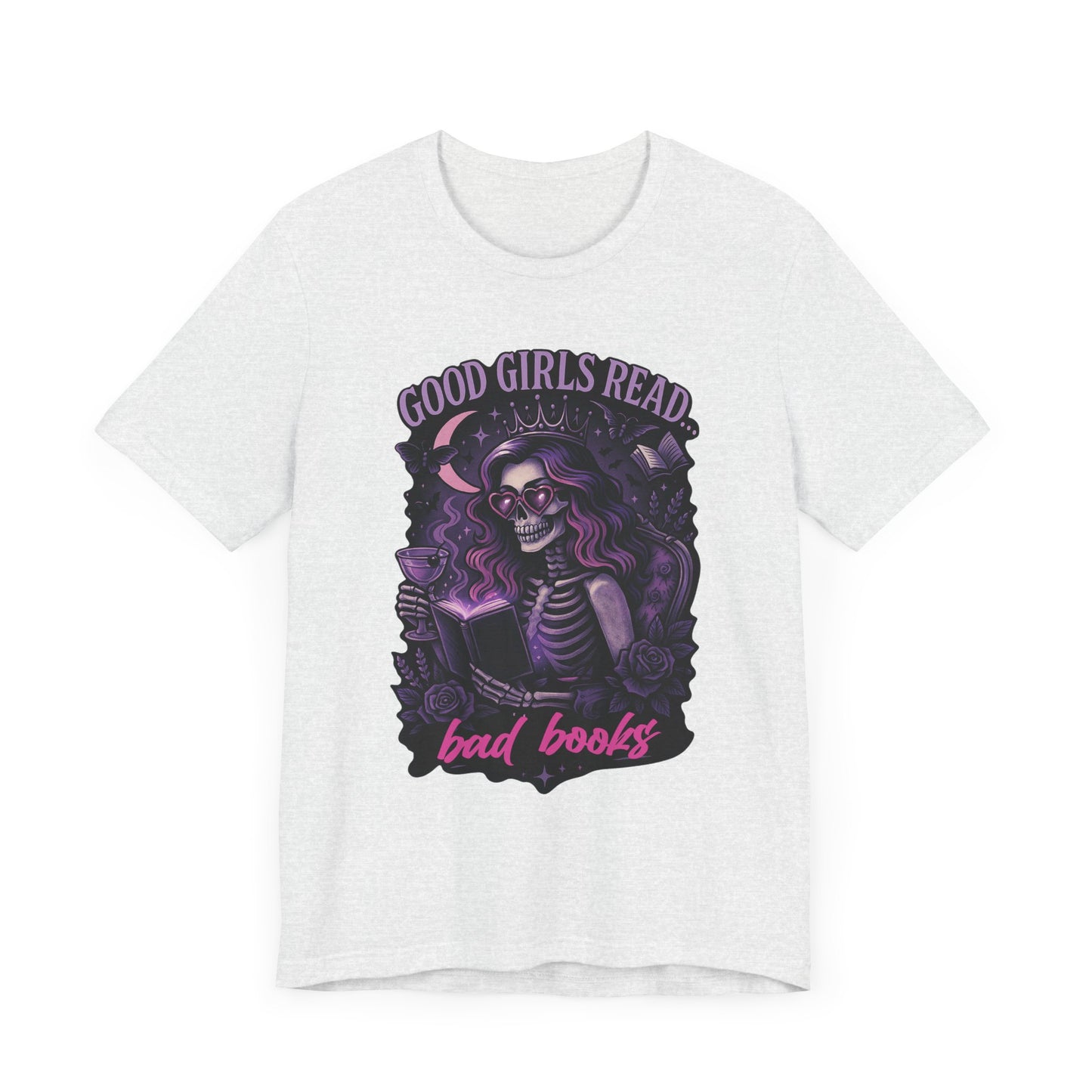 Good Girls Read Bad Books Jersey Short Sleeve Tee