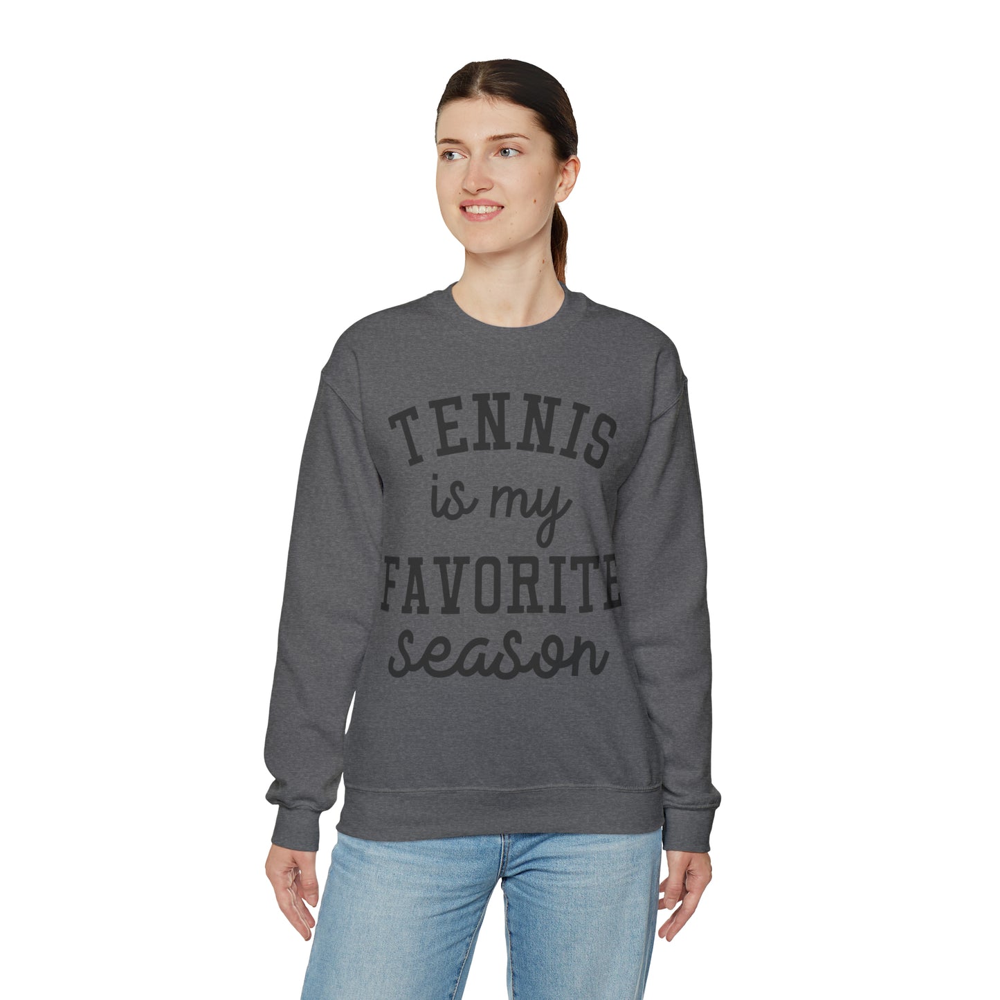 Tennis Season Heavy Blend™ Crewneck Sweatshirt
