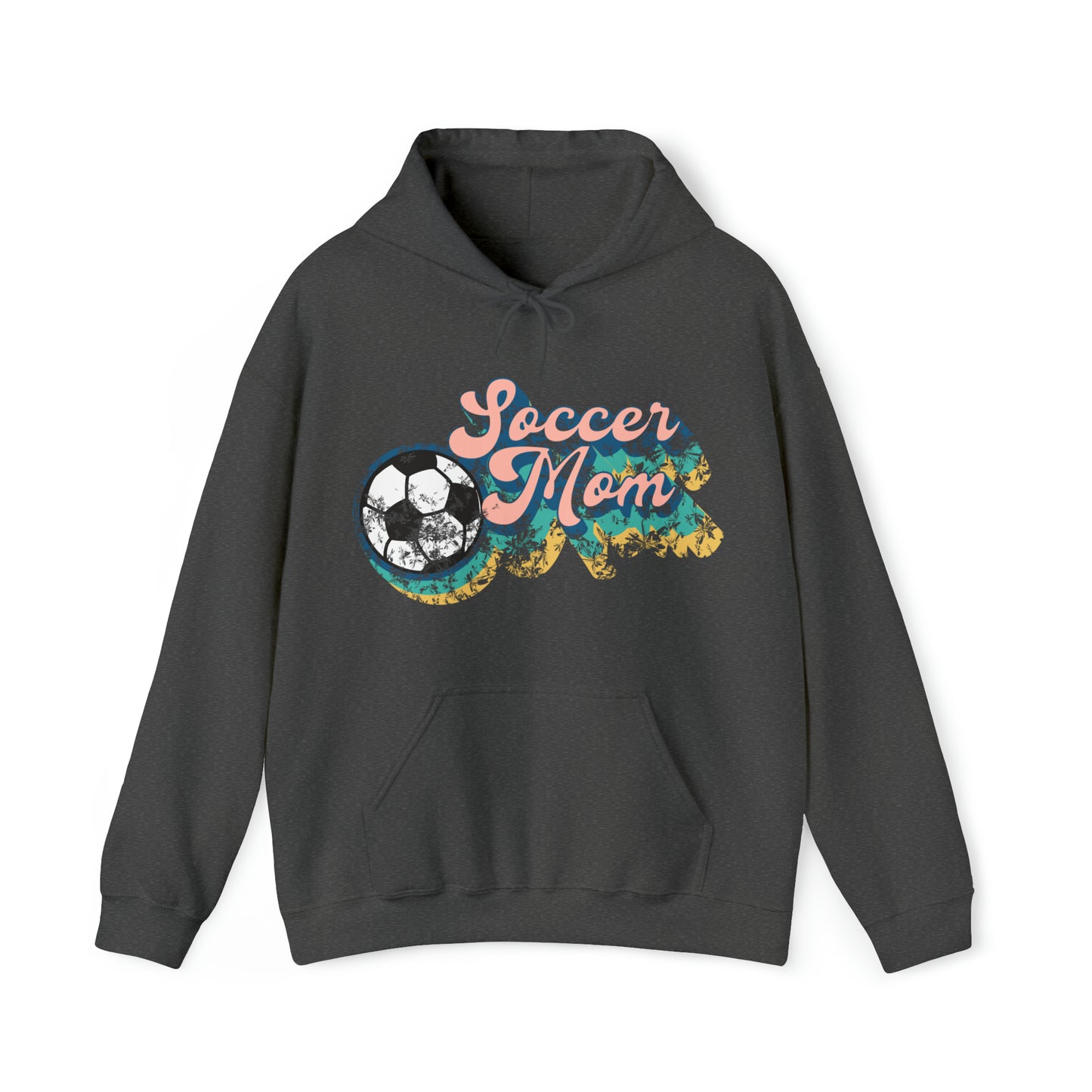 Retro Soccer Mom Heavy Blend™ Hooded Sweatshirt