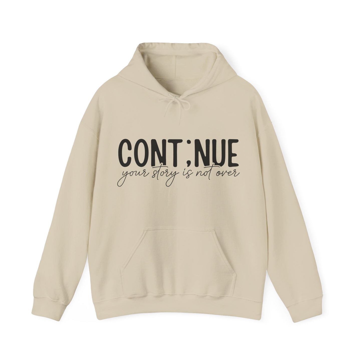 Continue Heavy Blend™ Hooded Sweatshirt