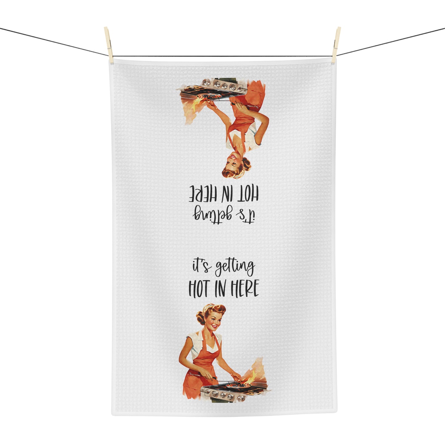It’s Getting Hot In Here Soft Tea Towel