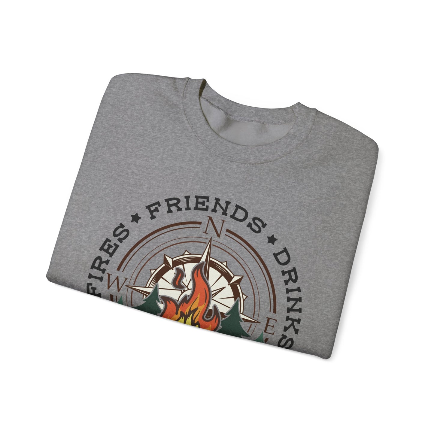 Camping Crew Heavy Blend™ Crewneck Sweatshirt