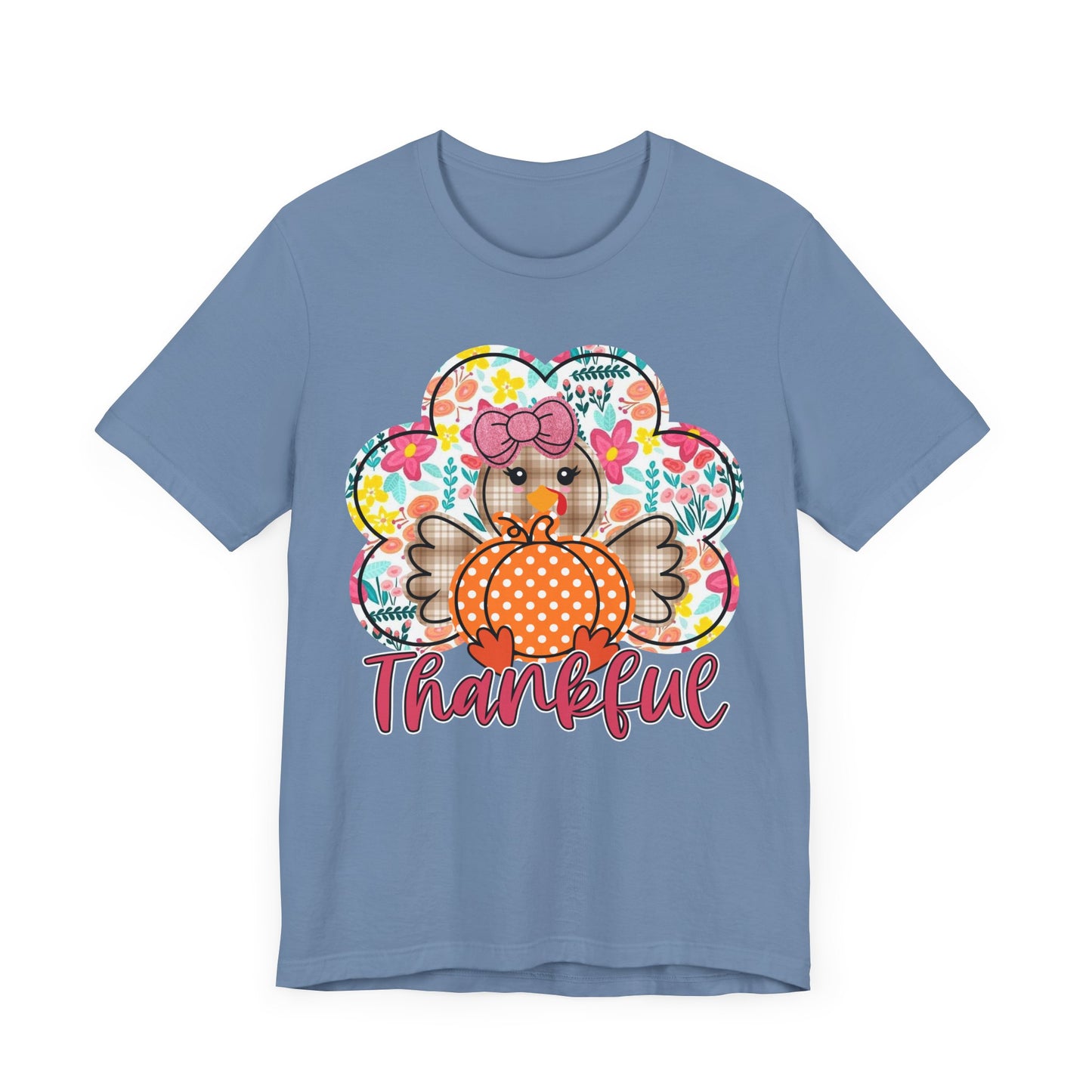 Thankful Turkey Jersey Short Sleeve Tee