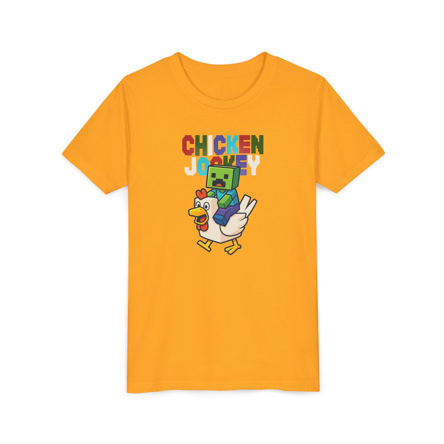 Chicken Jockey Youth Short Sleeve Tee