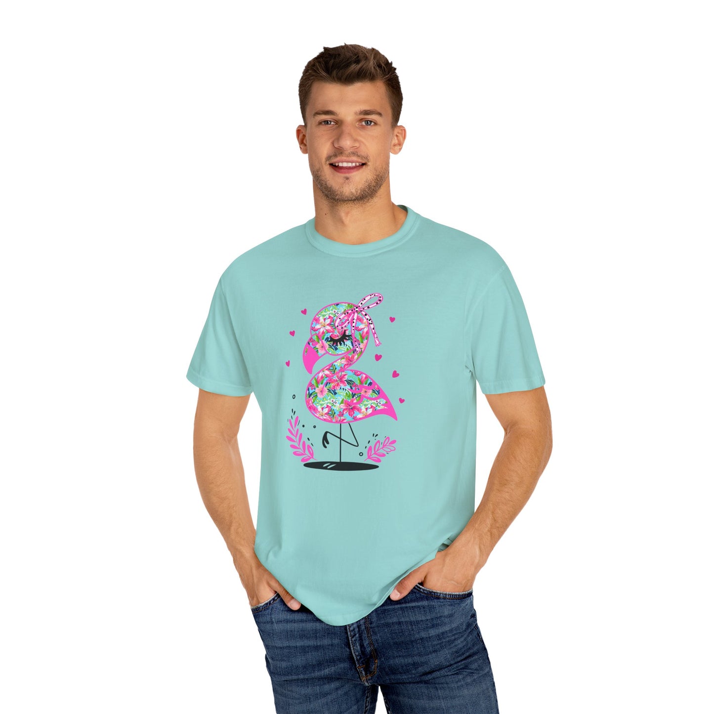Flamingo Garment-Dyed T-shirt