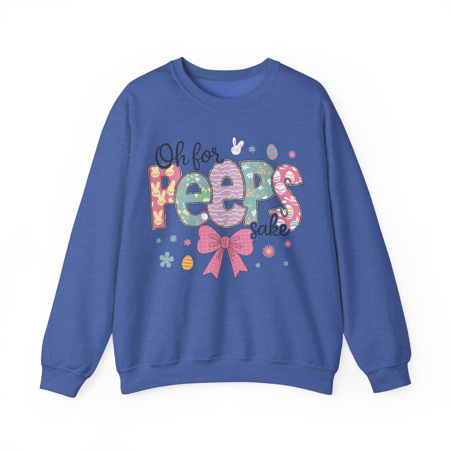 Oh For Peeps Sake Heavy Blend™ Crewneck Sweatshirt