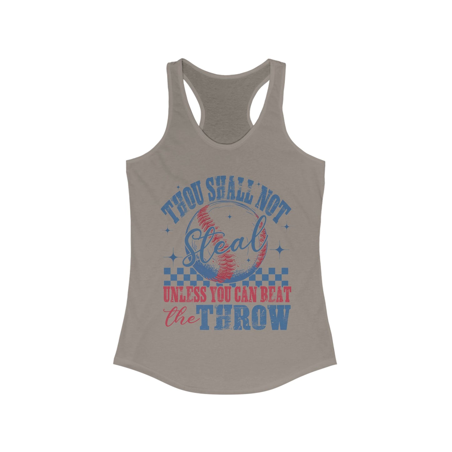 Thou Shall Not Steal Women's Ideal Racerback Tank