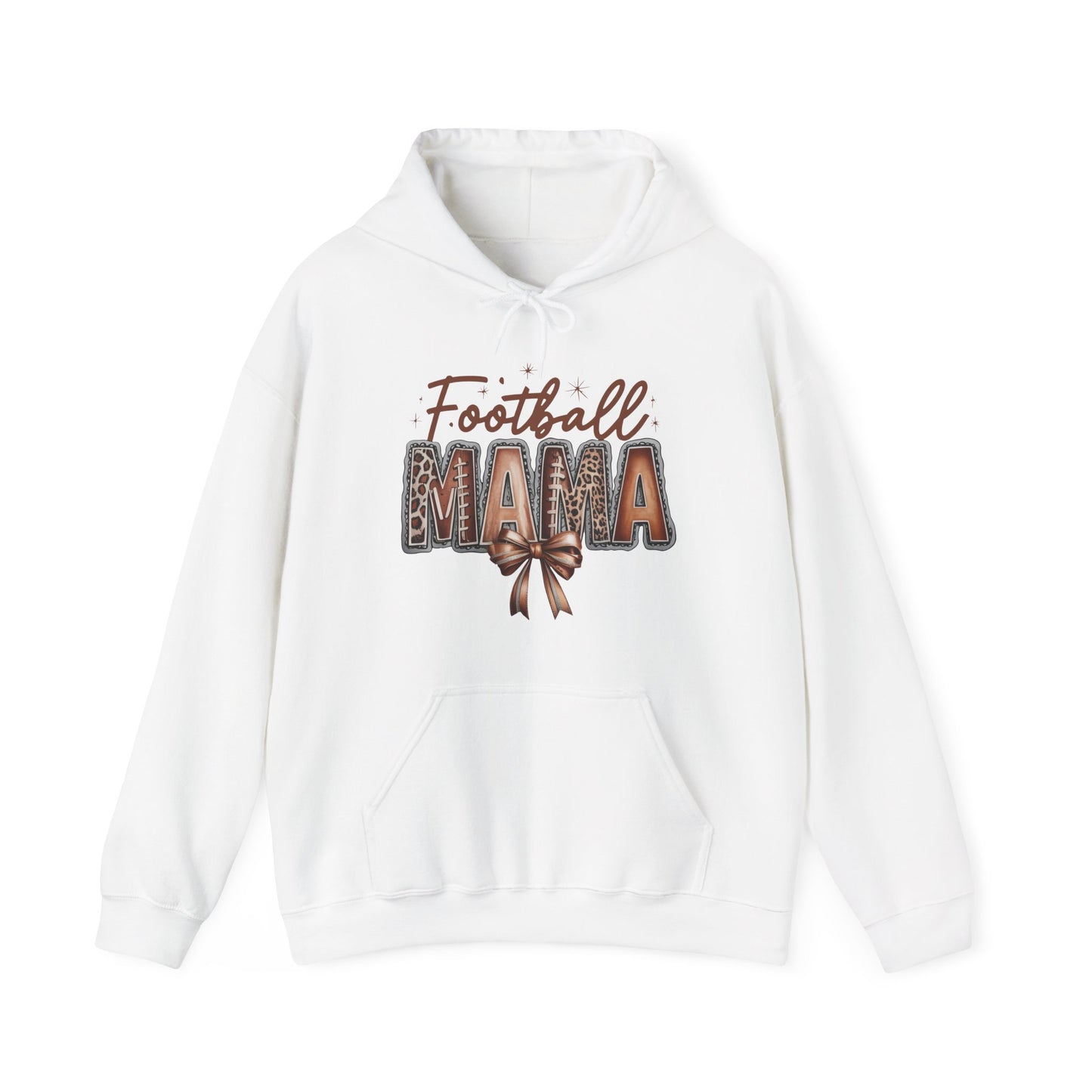 Football Mama Heavy Blend™ Hooded Sweatshirt