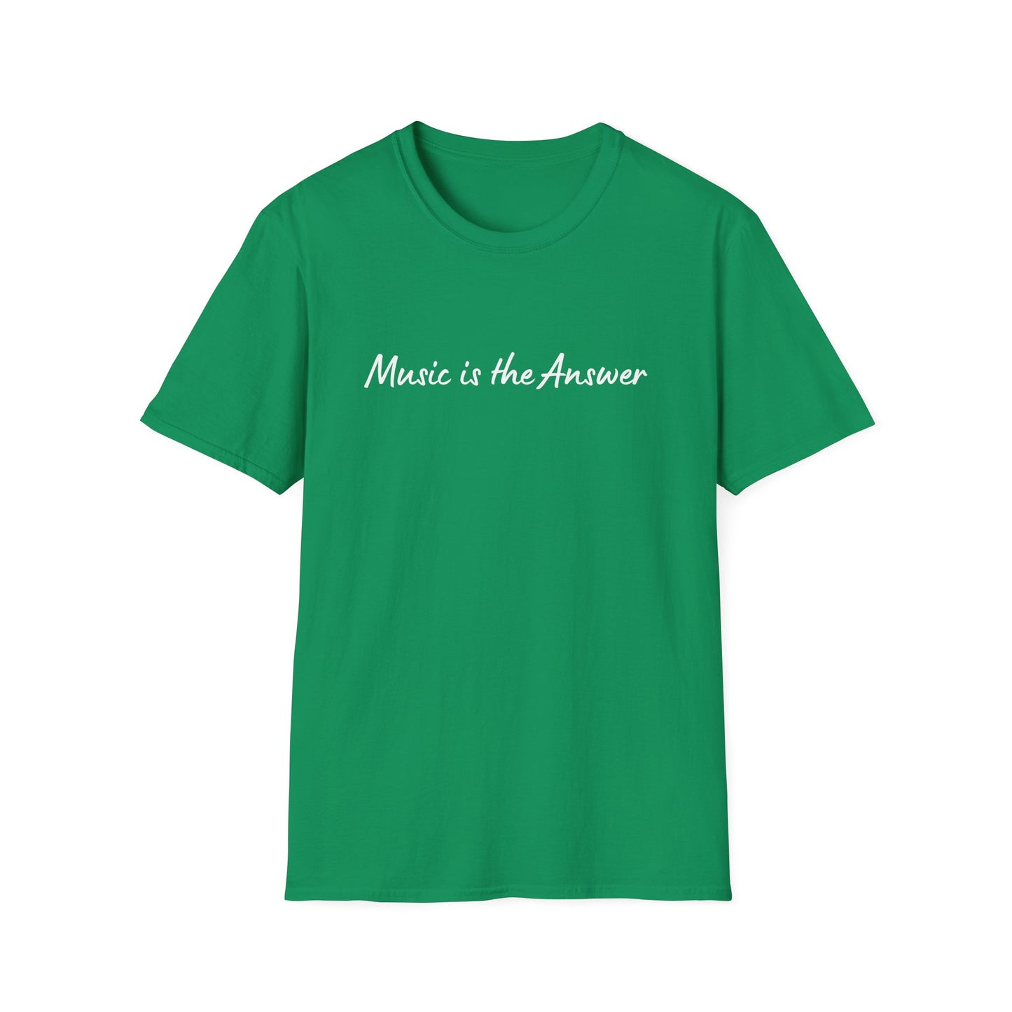 Music Is The Answer Softstyle T-Shirt