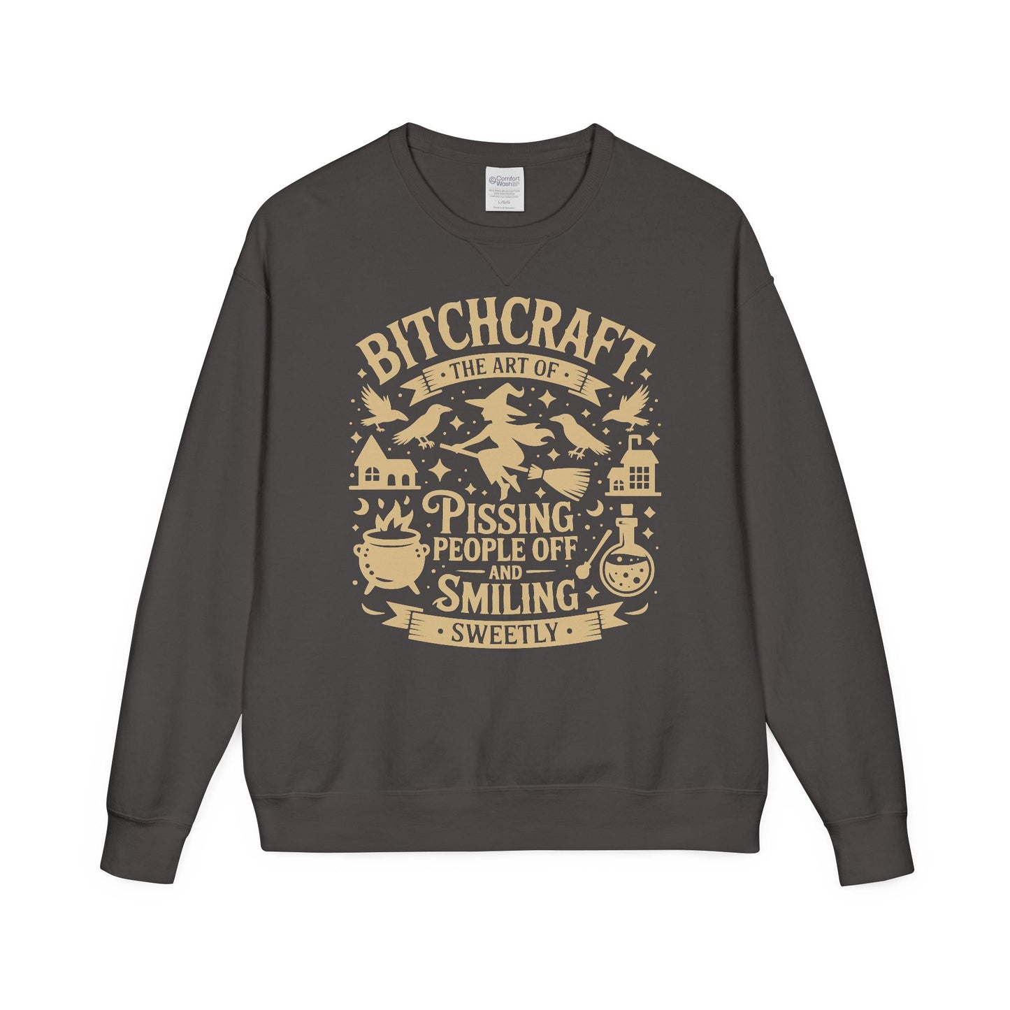 Bitchcraft ComfortWash® Garment Dyed Crewneck Sweatshirt
