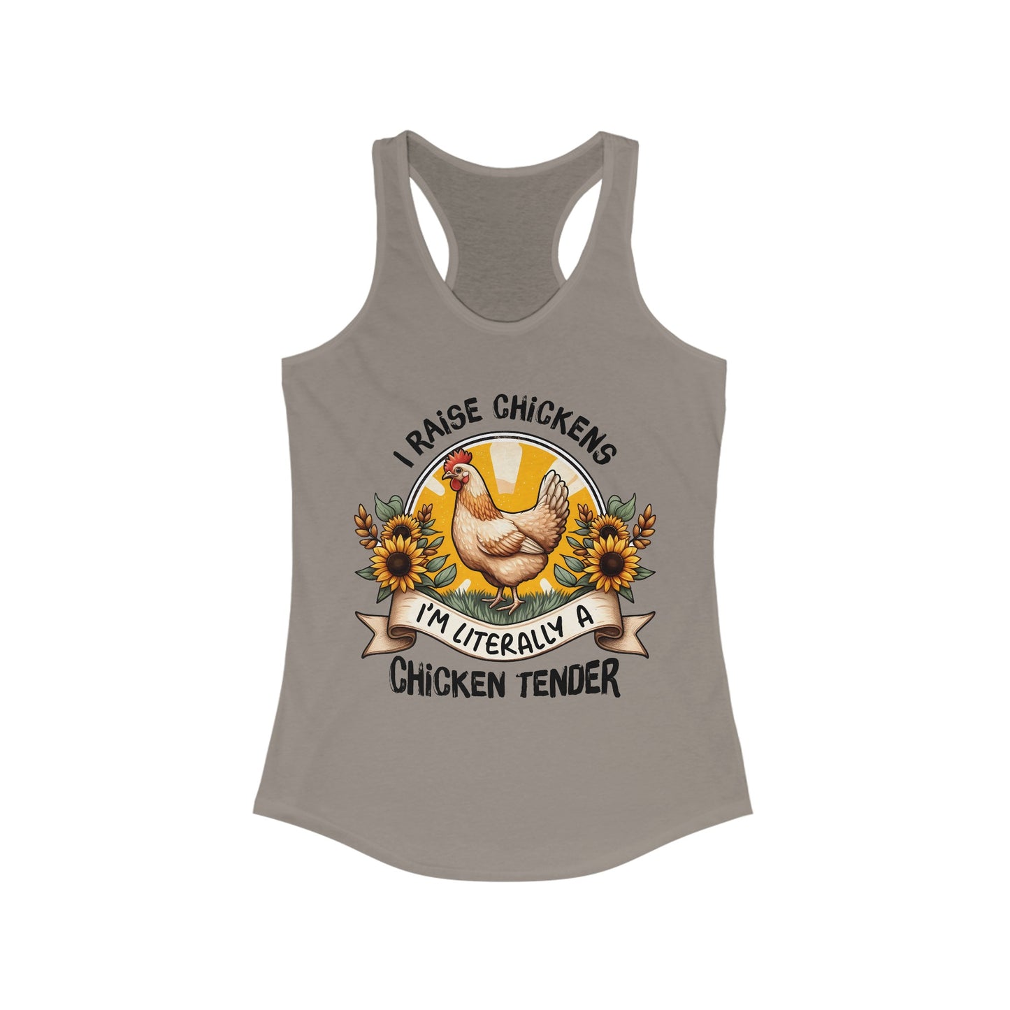 Chicken Tender Women's Ideal Racerback Tank