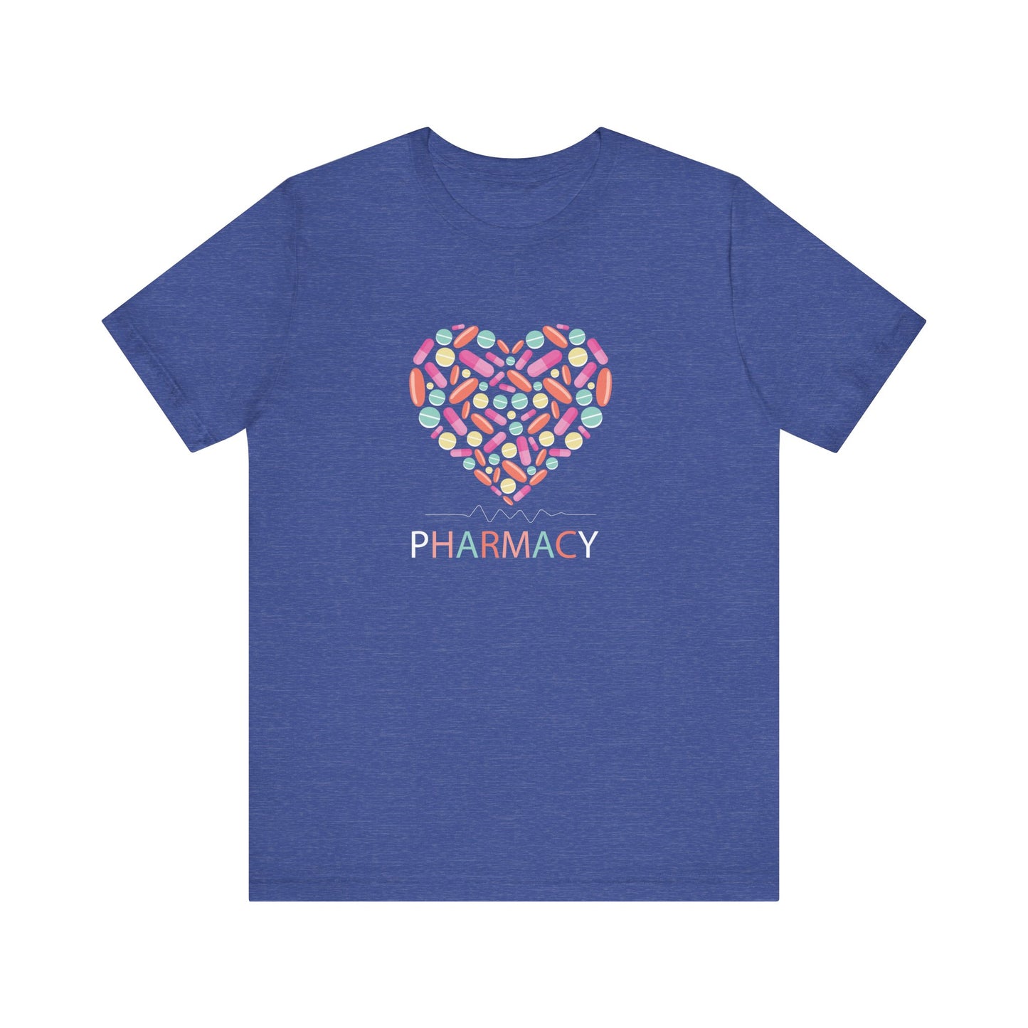 Pharmacy Pill Heart Jersey Short Sleeve Tee CYOT