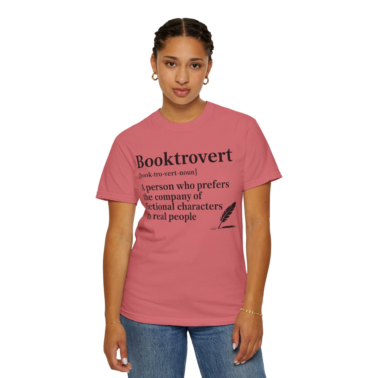 Booktrovert Garment-Dyed T-shirt